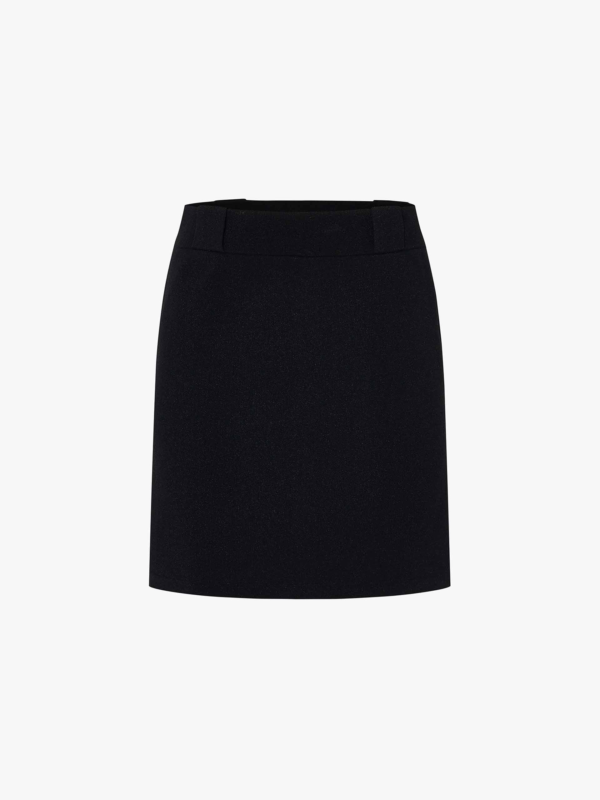 Lurex Detail Mini Skirt - Image 5