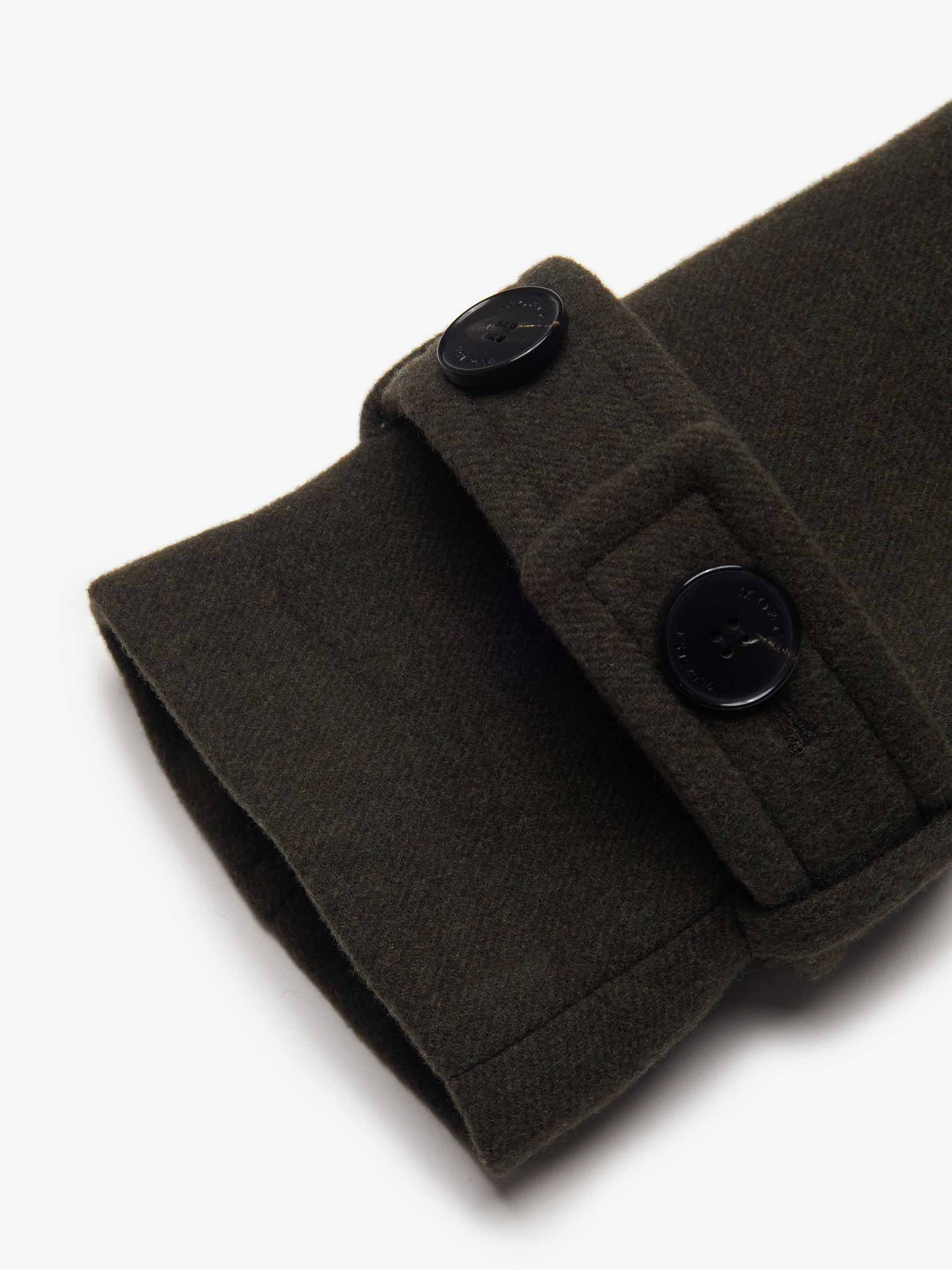 Merino Wool Belted Coat - Image 8