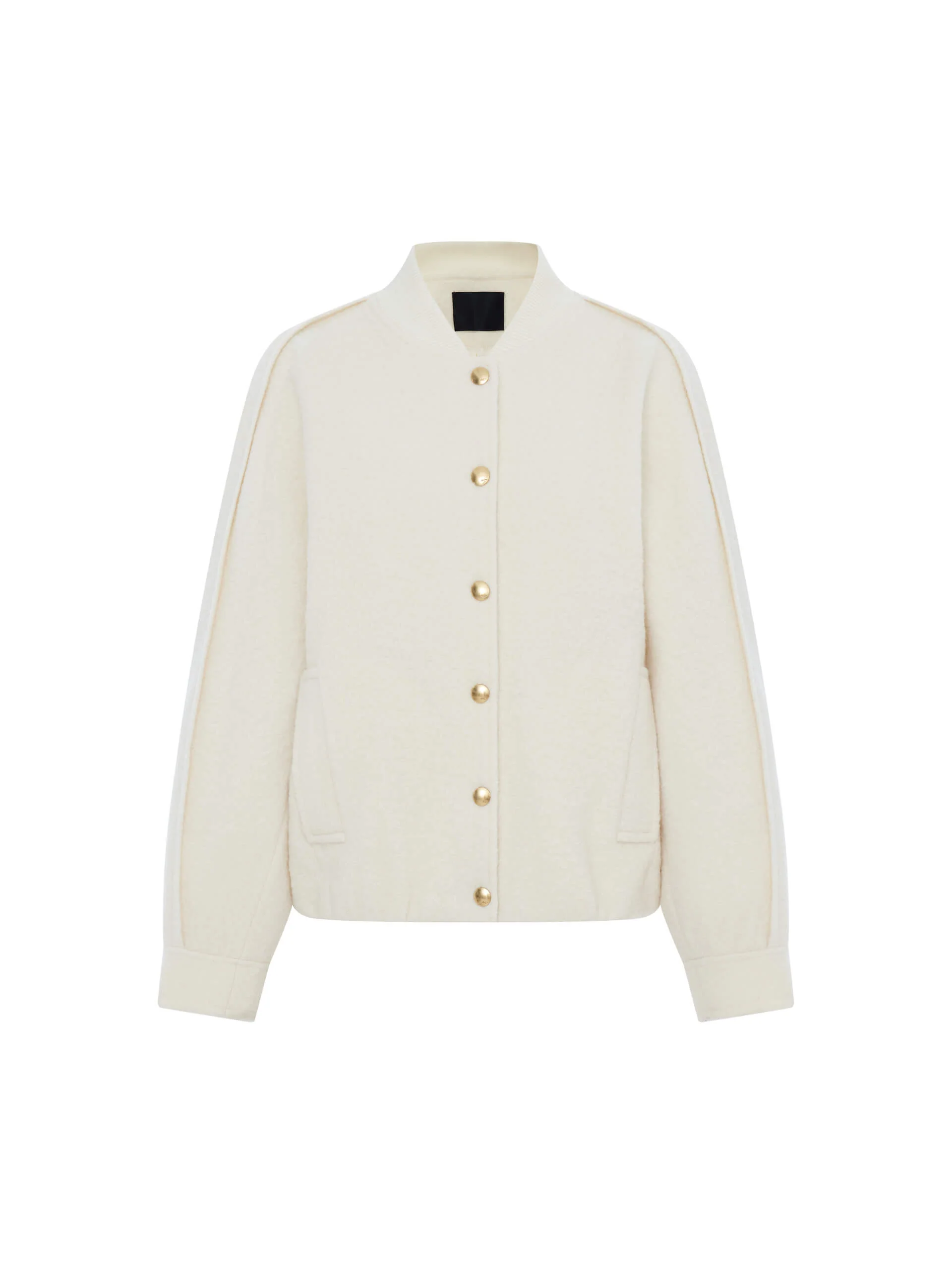 Merino Wool Bomber Jacket - Image 5