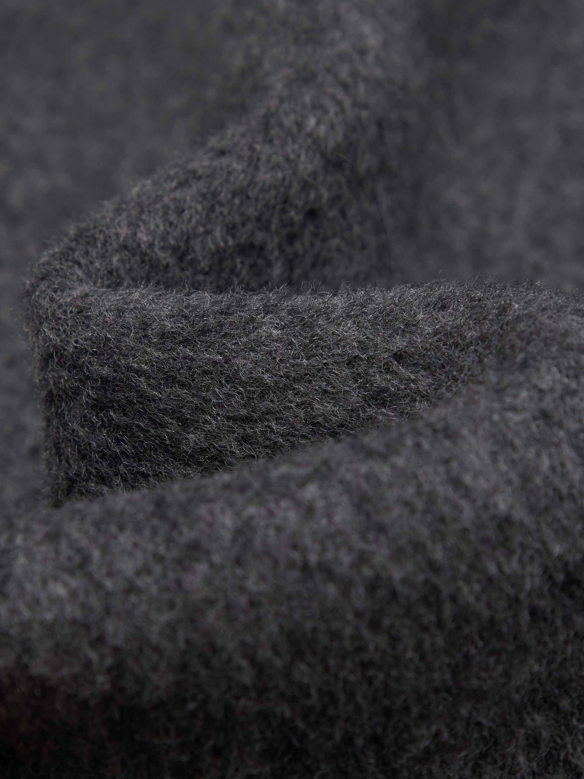 Merino Wool Scarf Coat - Image 4