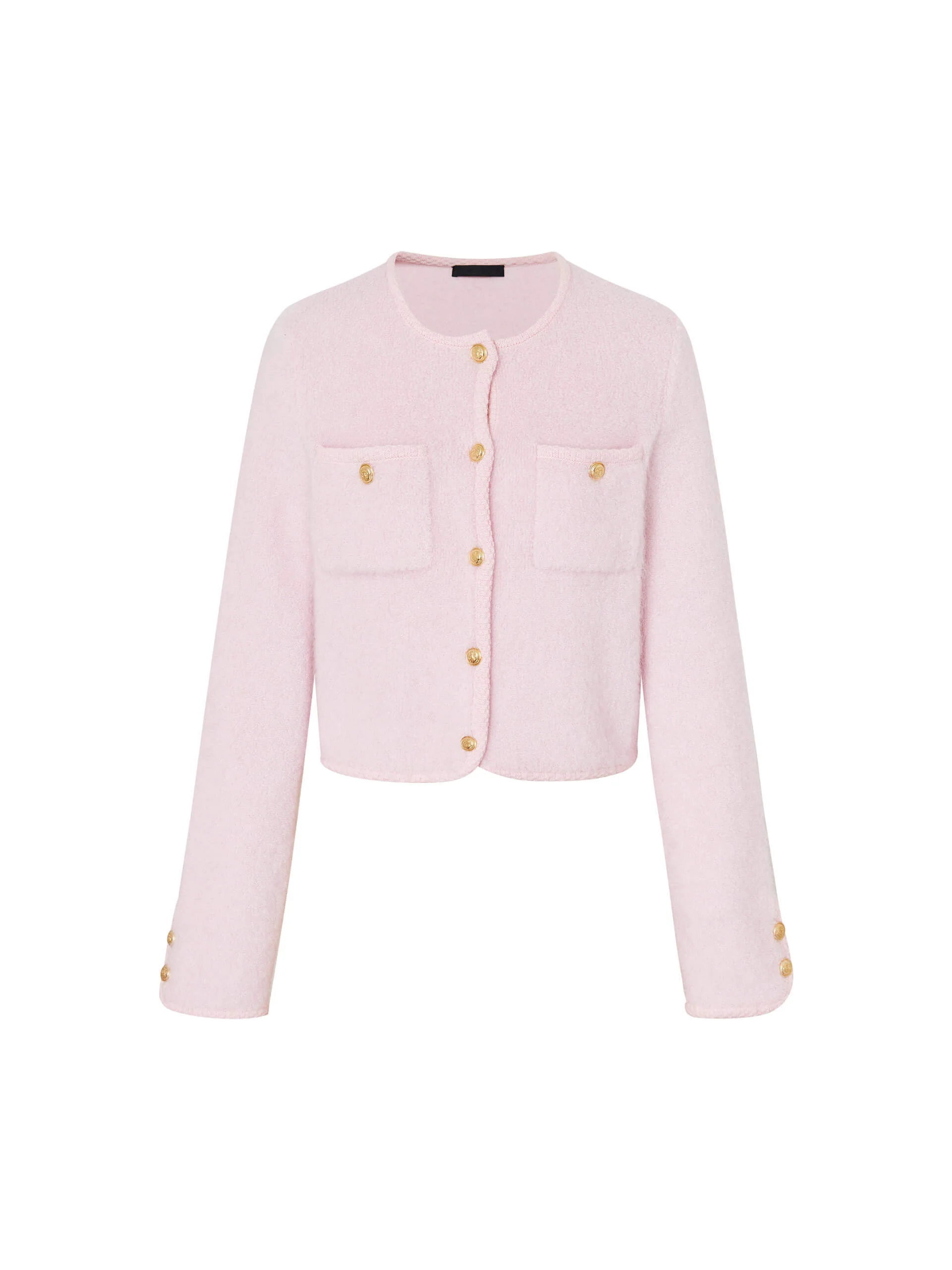 Metal Button Boxy Cardigan - Image 13
