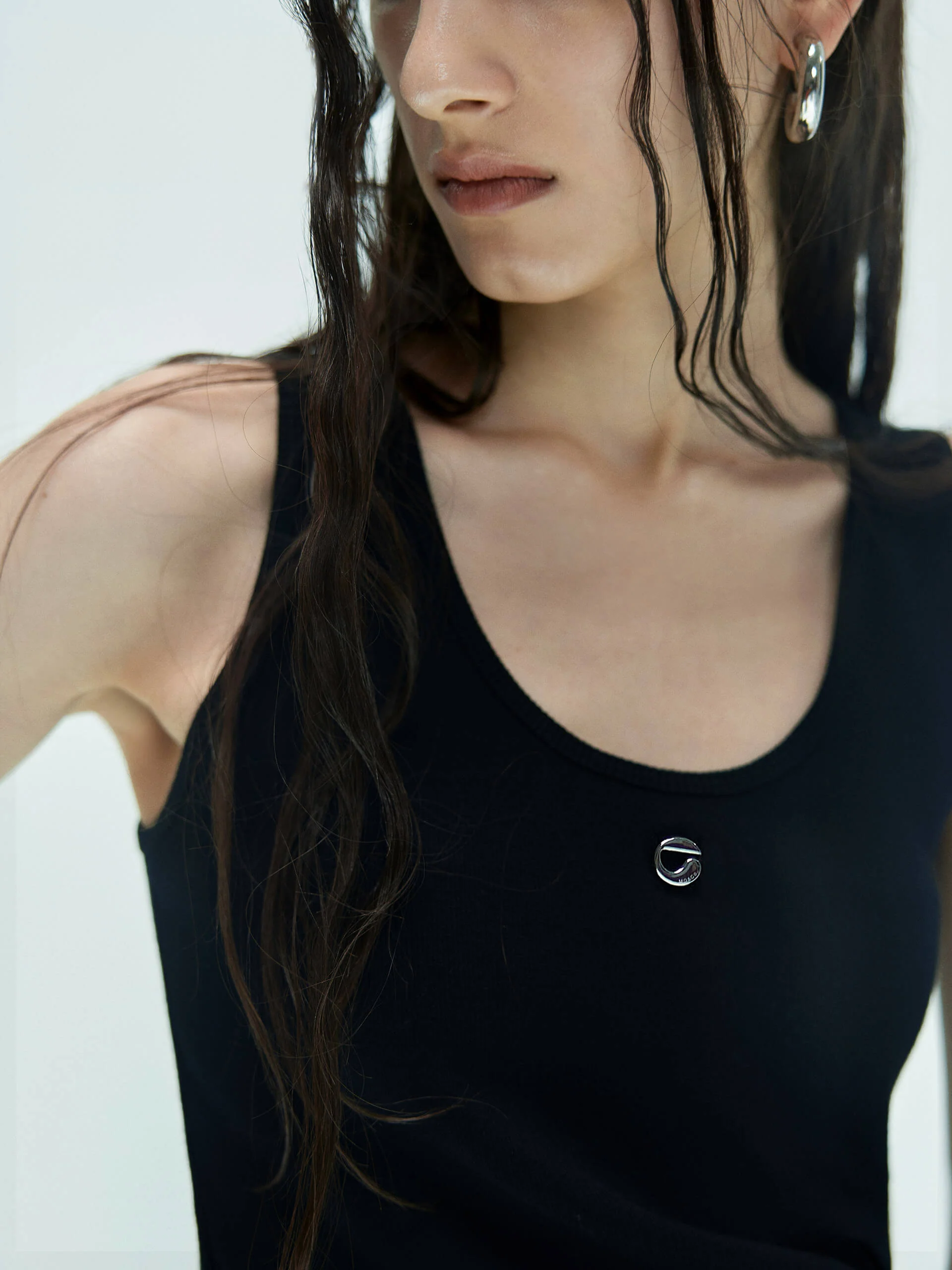 Metal Logo Tank Top - Image 3
