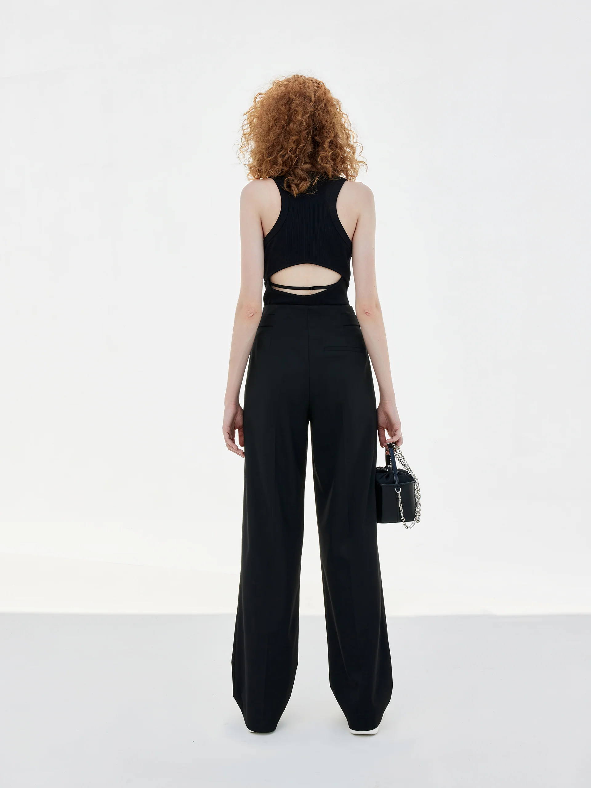 Metal Waistband Suit Pants - Image 8