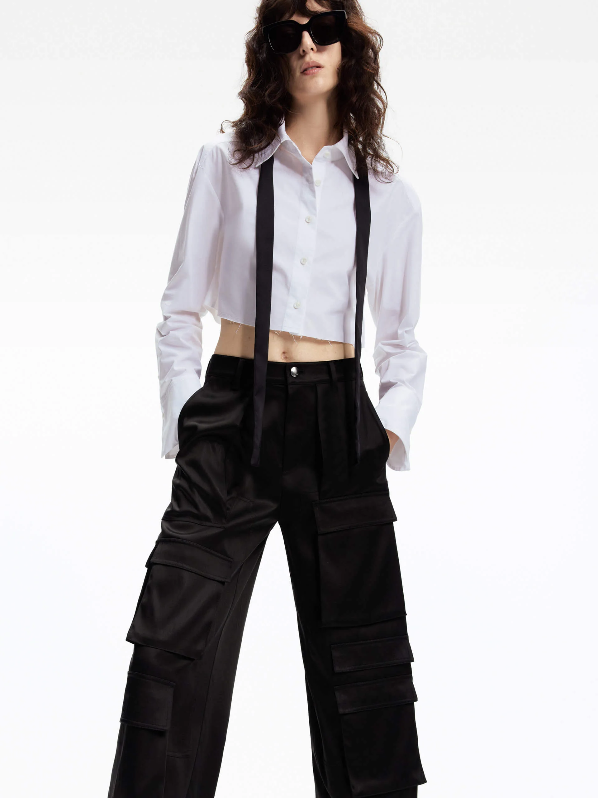 Mid Waist Cargo pants - Image 6