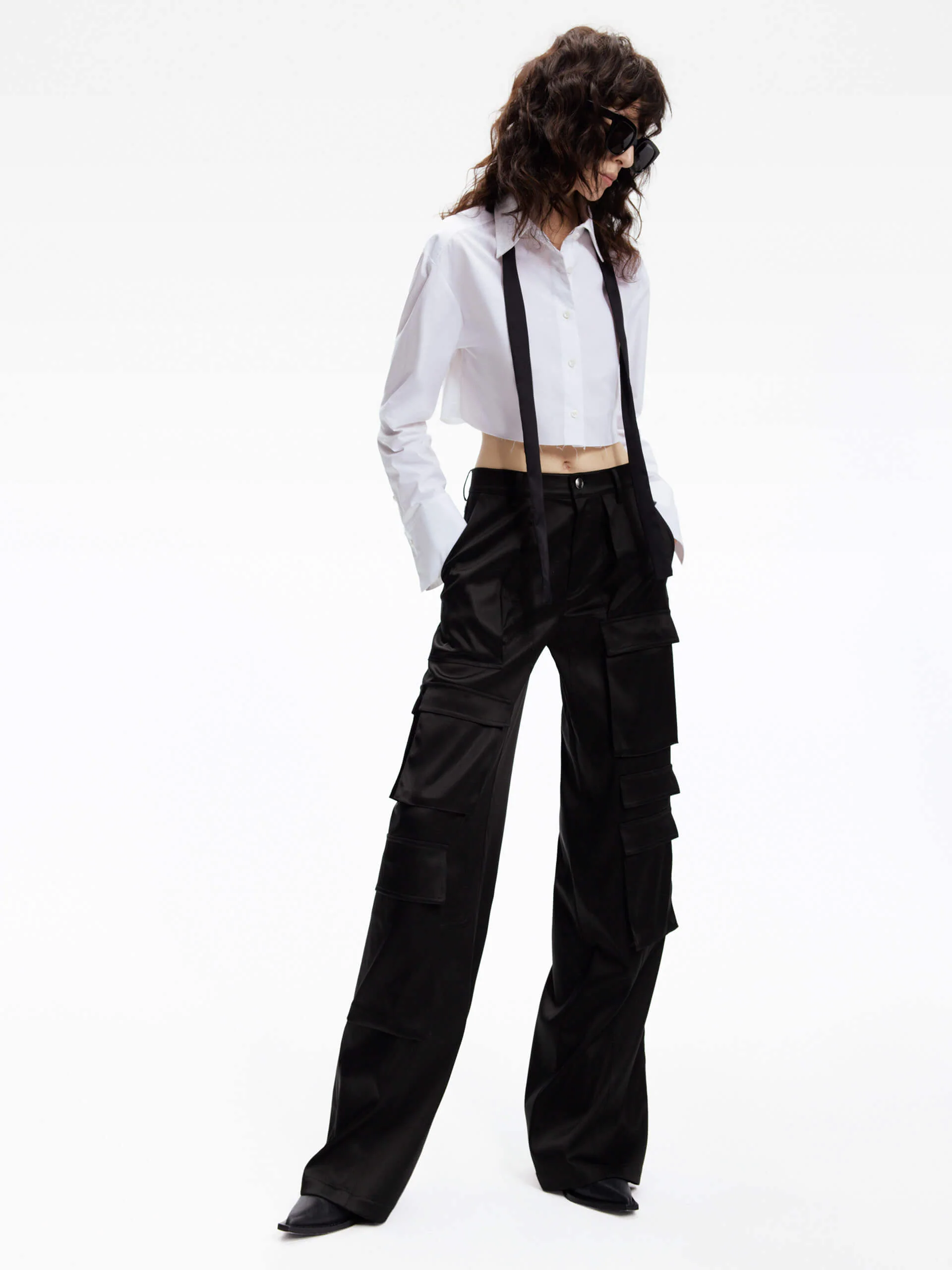 Mid Waist Cargo pants - Image 7