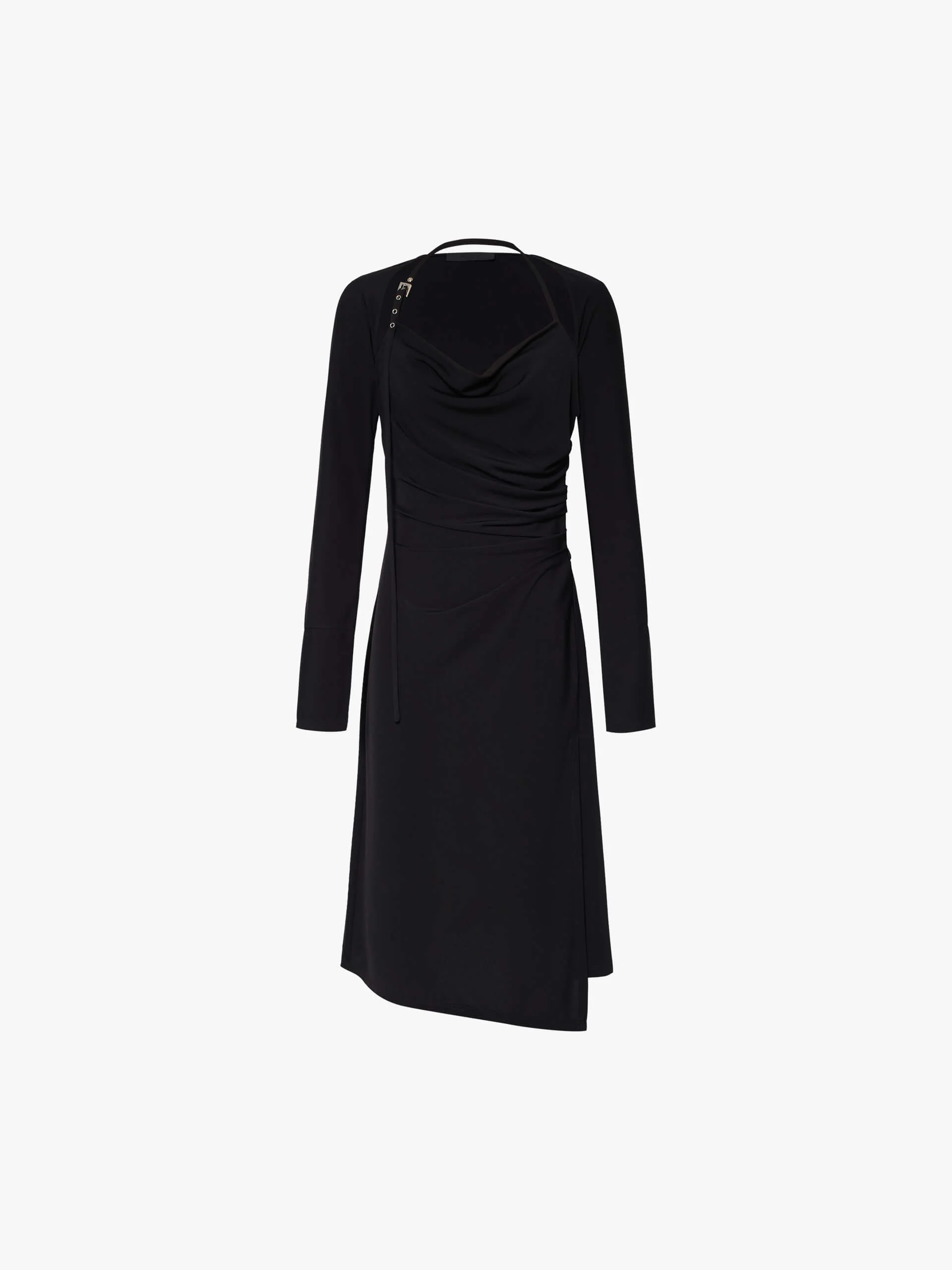 Midi Length Fitted Dress - Image 5