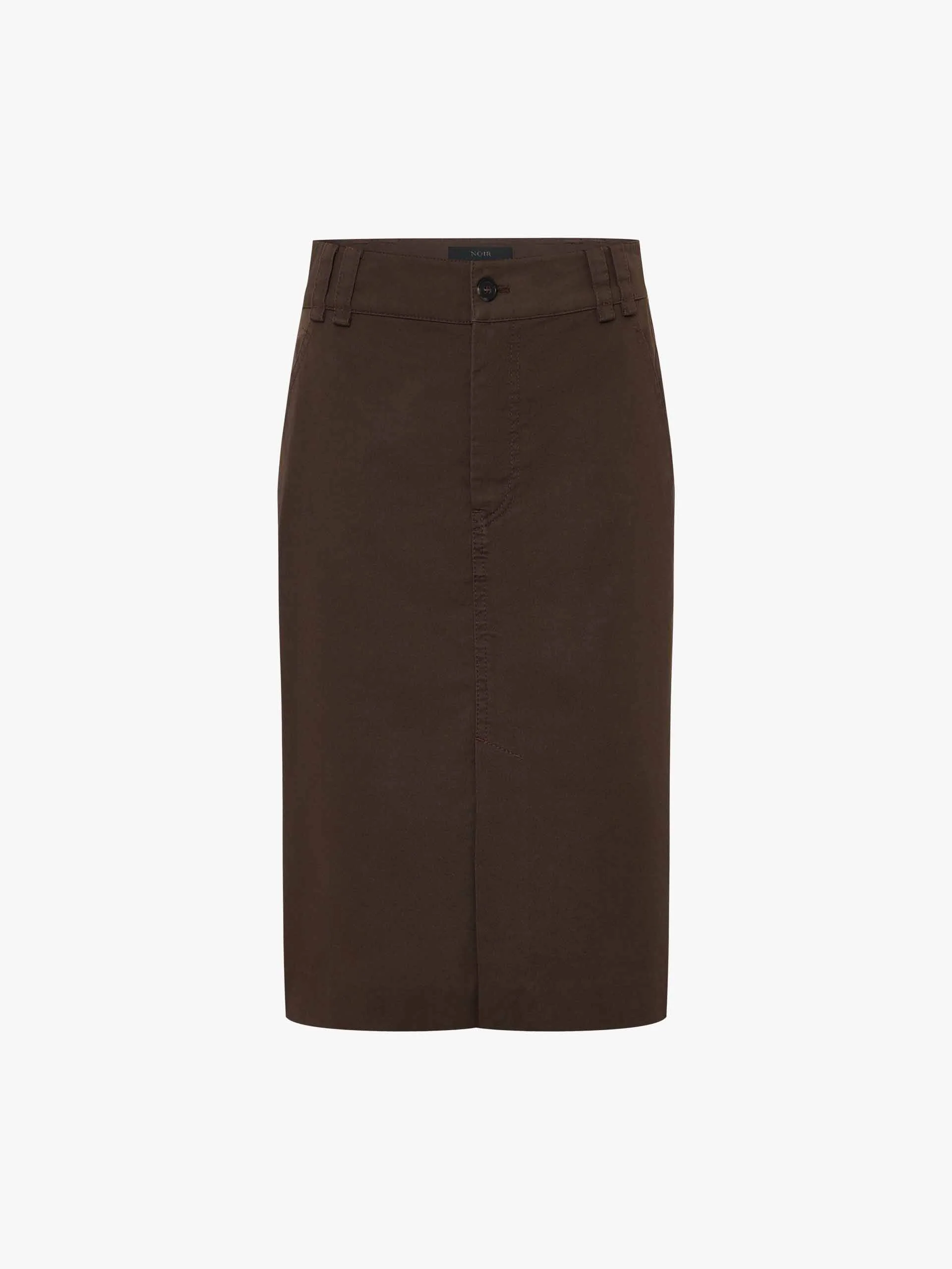 Midi Length Straight Skirt - Image 5