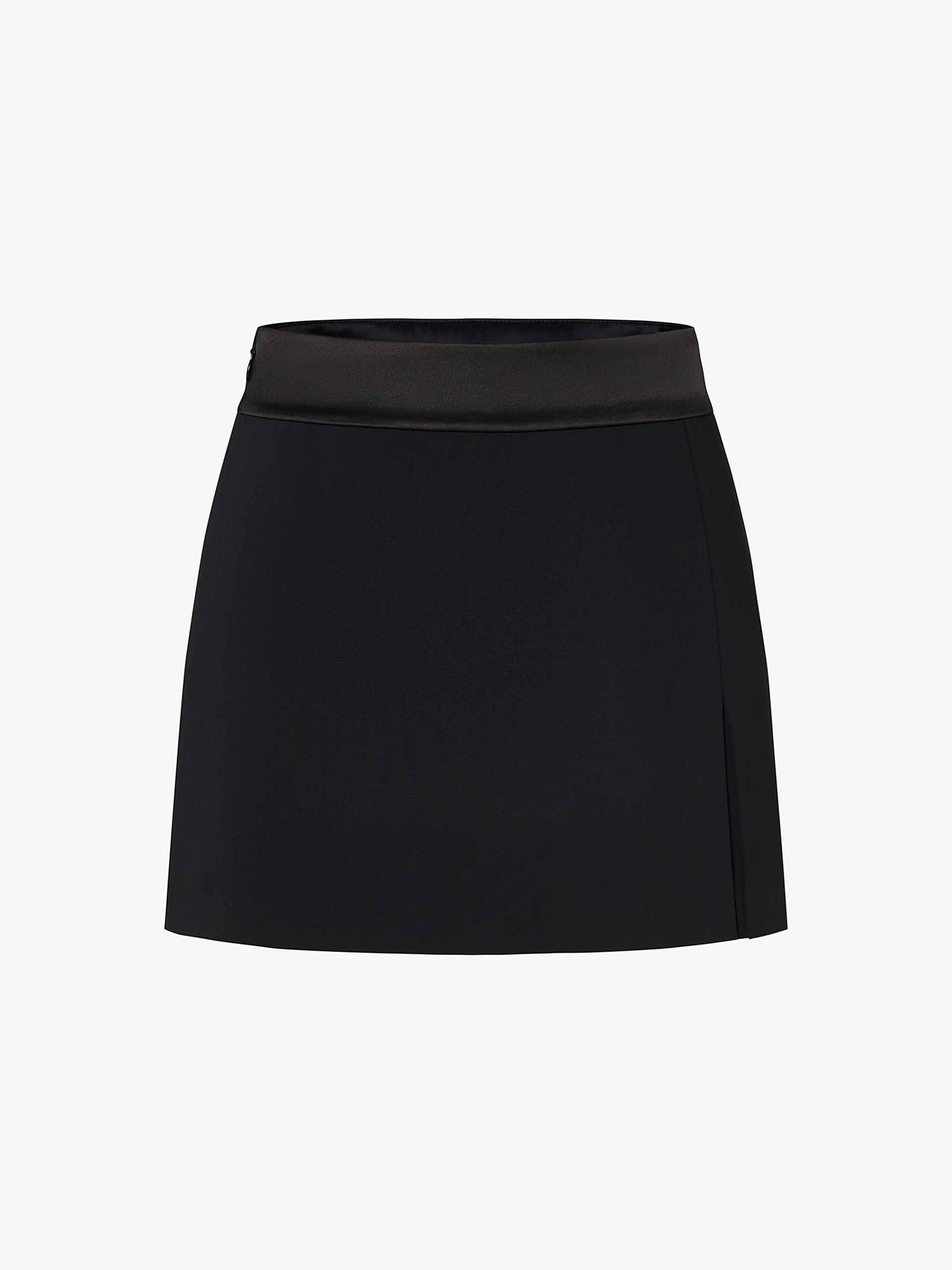 Mini Length Slit Skort - Image 4