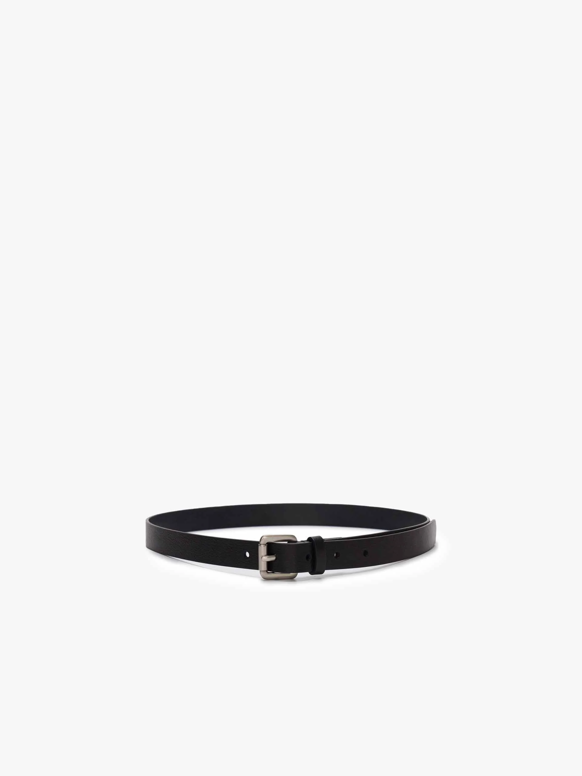 Minimalist Buckle Leather Belt - Image 7