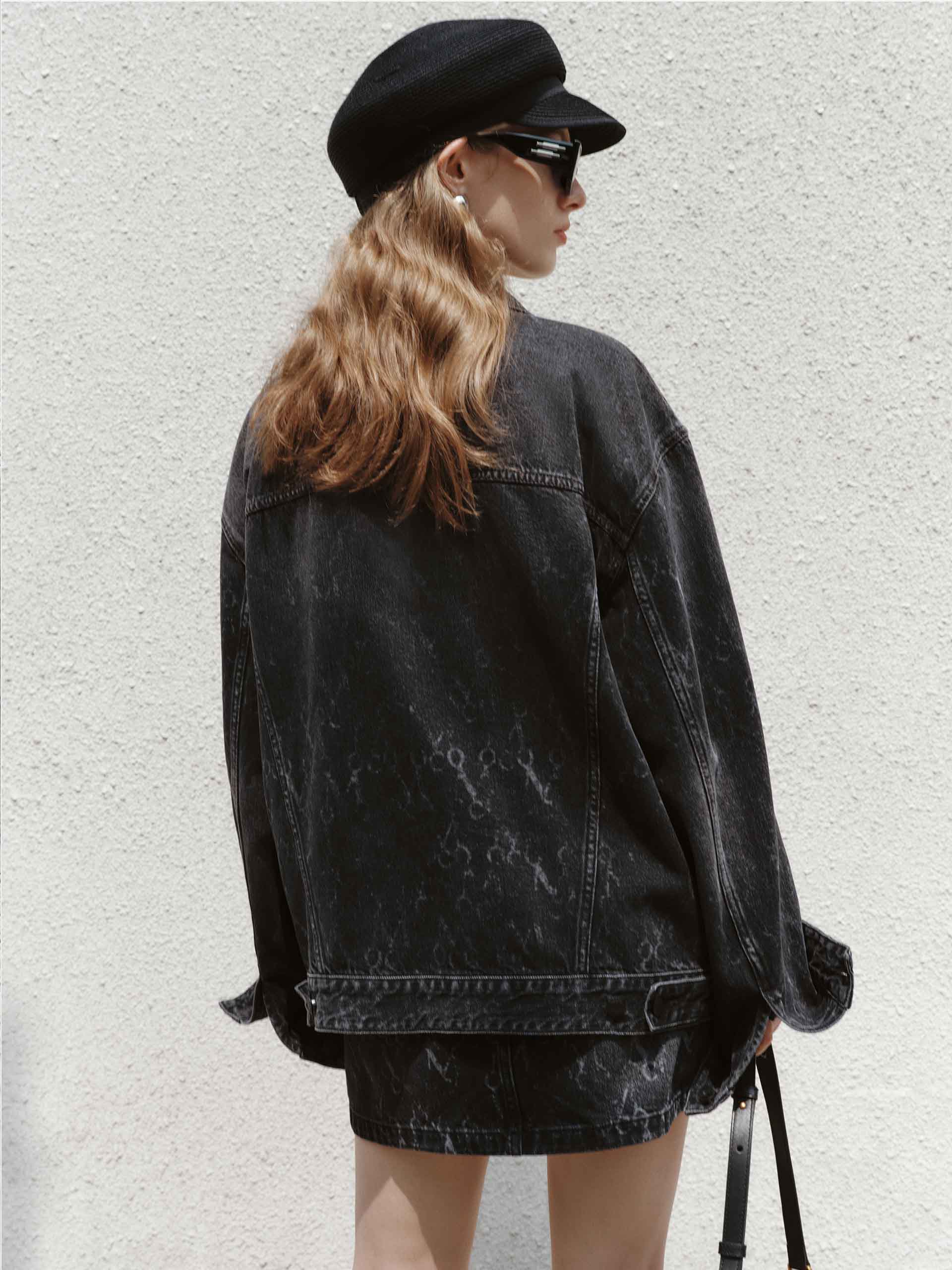Monogram Denim Jacket - Image 3