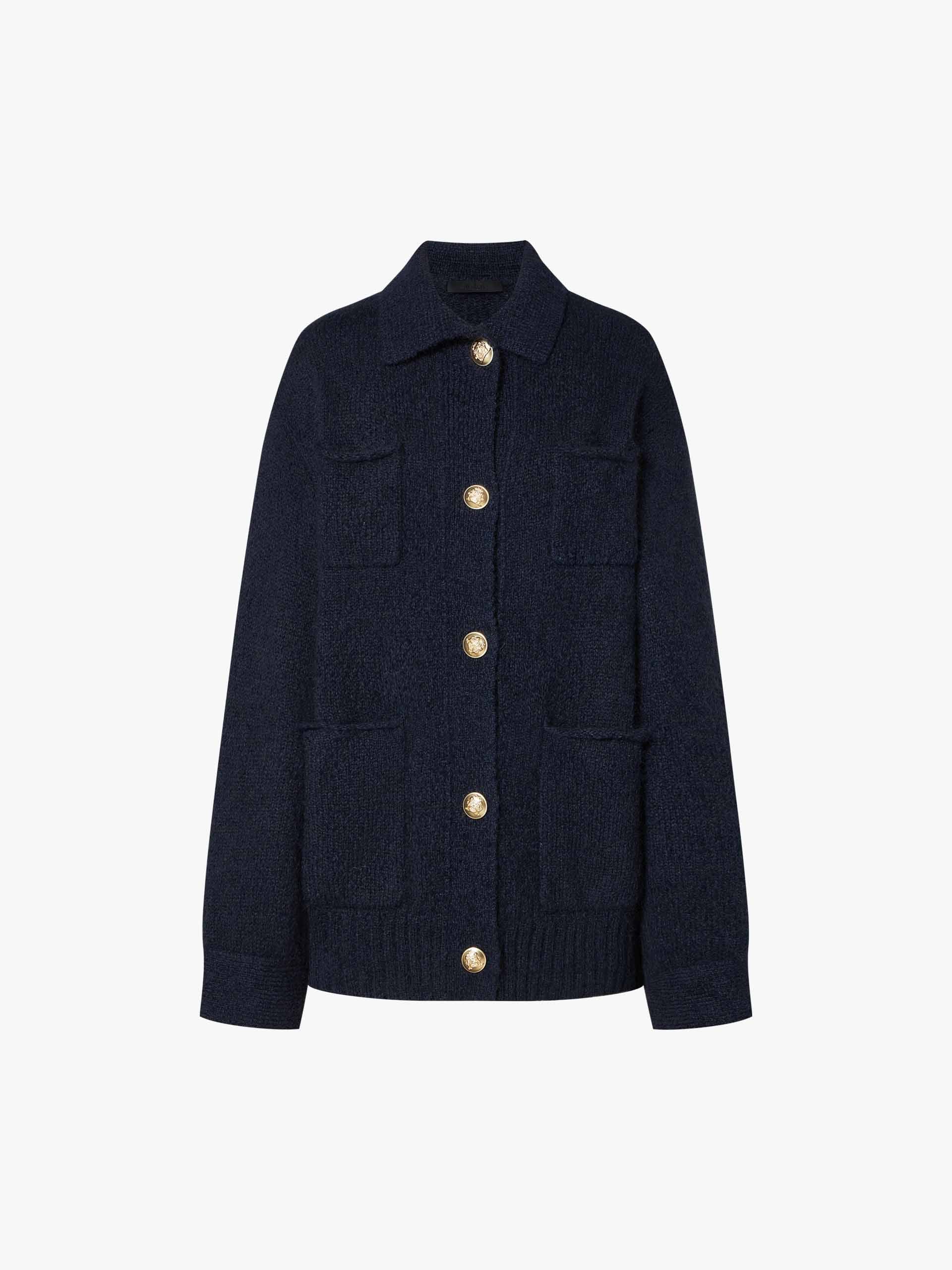 Multi Pocket Kint Cardigan - Image 12