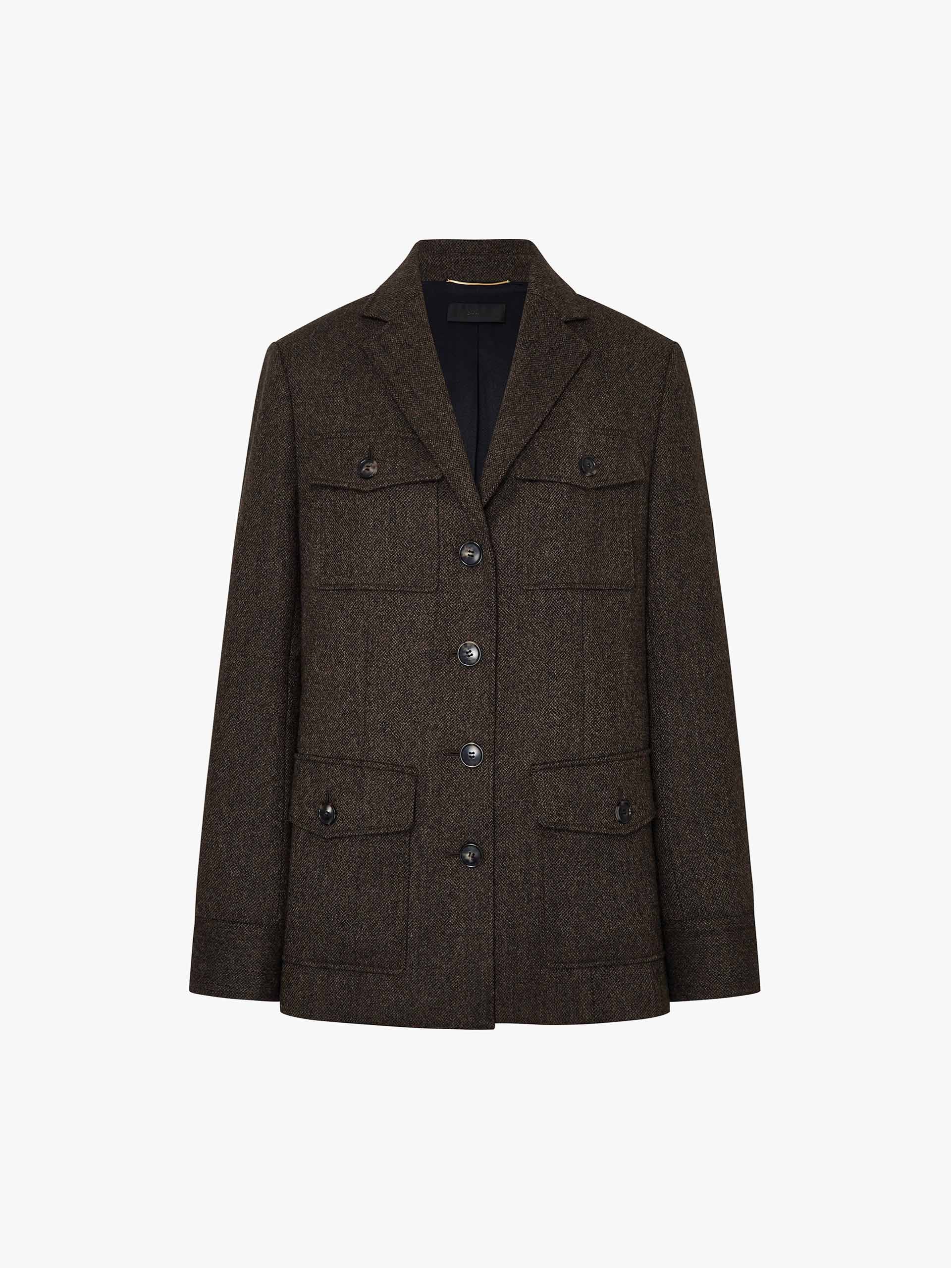 Multi Pocket Wool Coat - Image 5