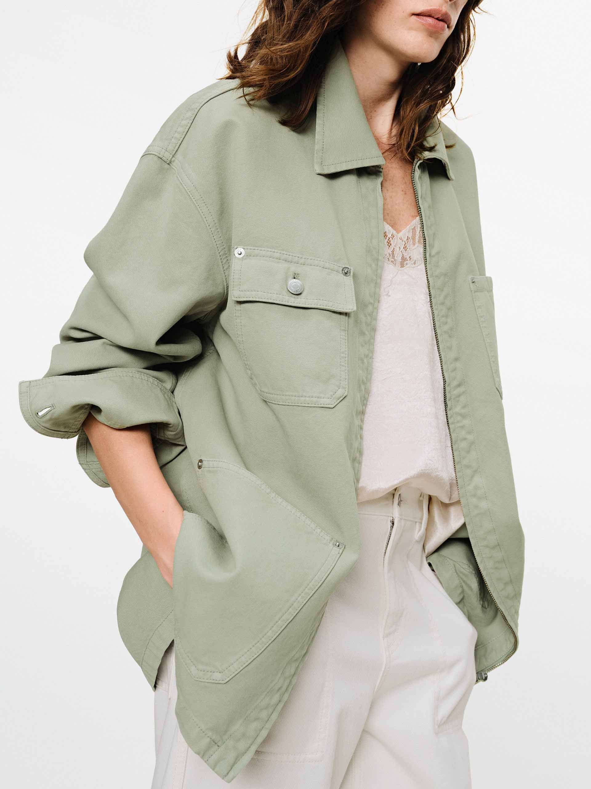 Multi-pocket Zipper Jacket - Image 7