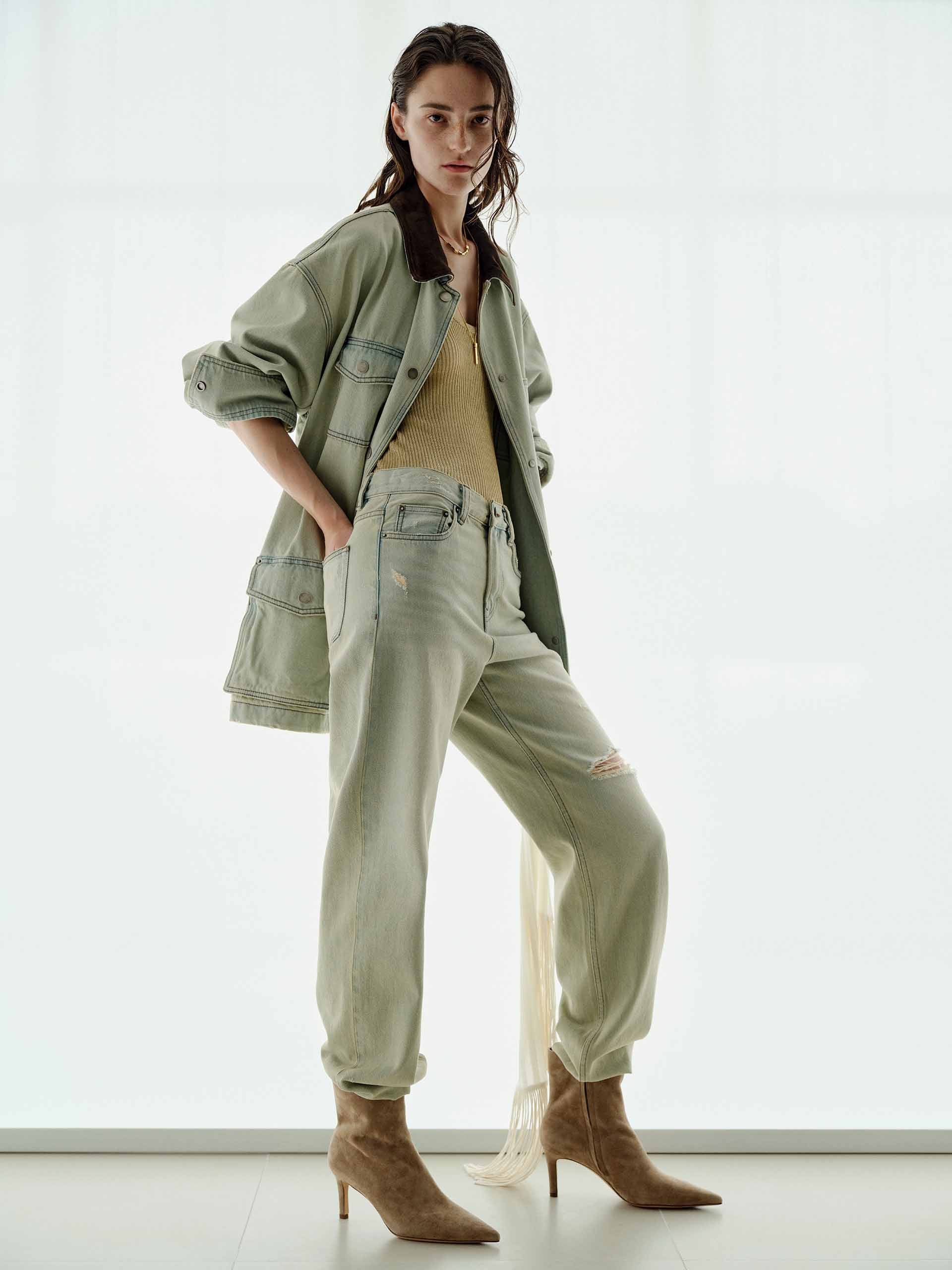 Multi Pockets Cotton Jacket - Image 2