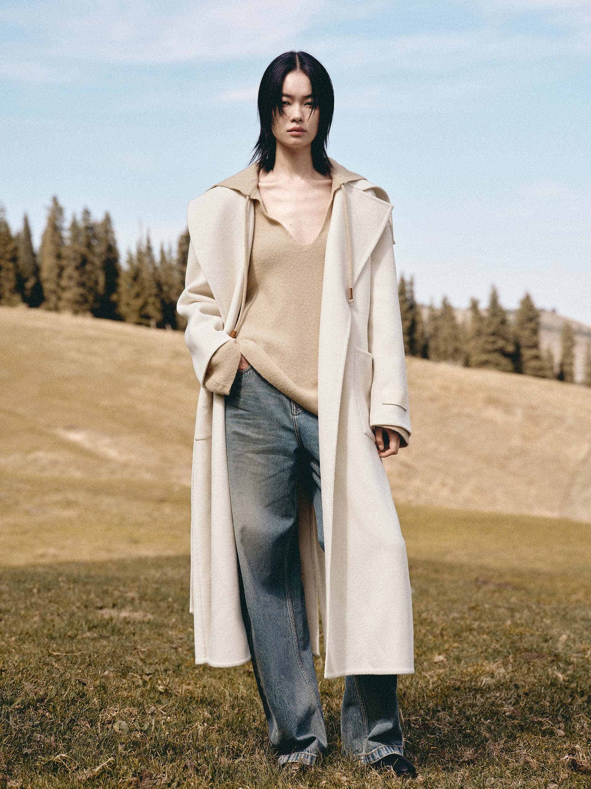Naval Collar Belted Overcoat - Image 7