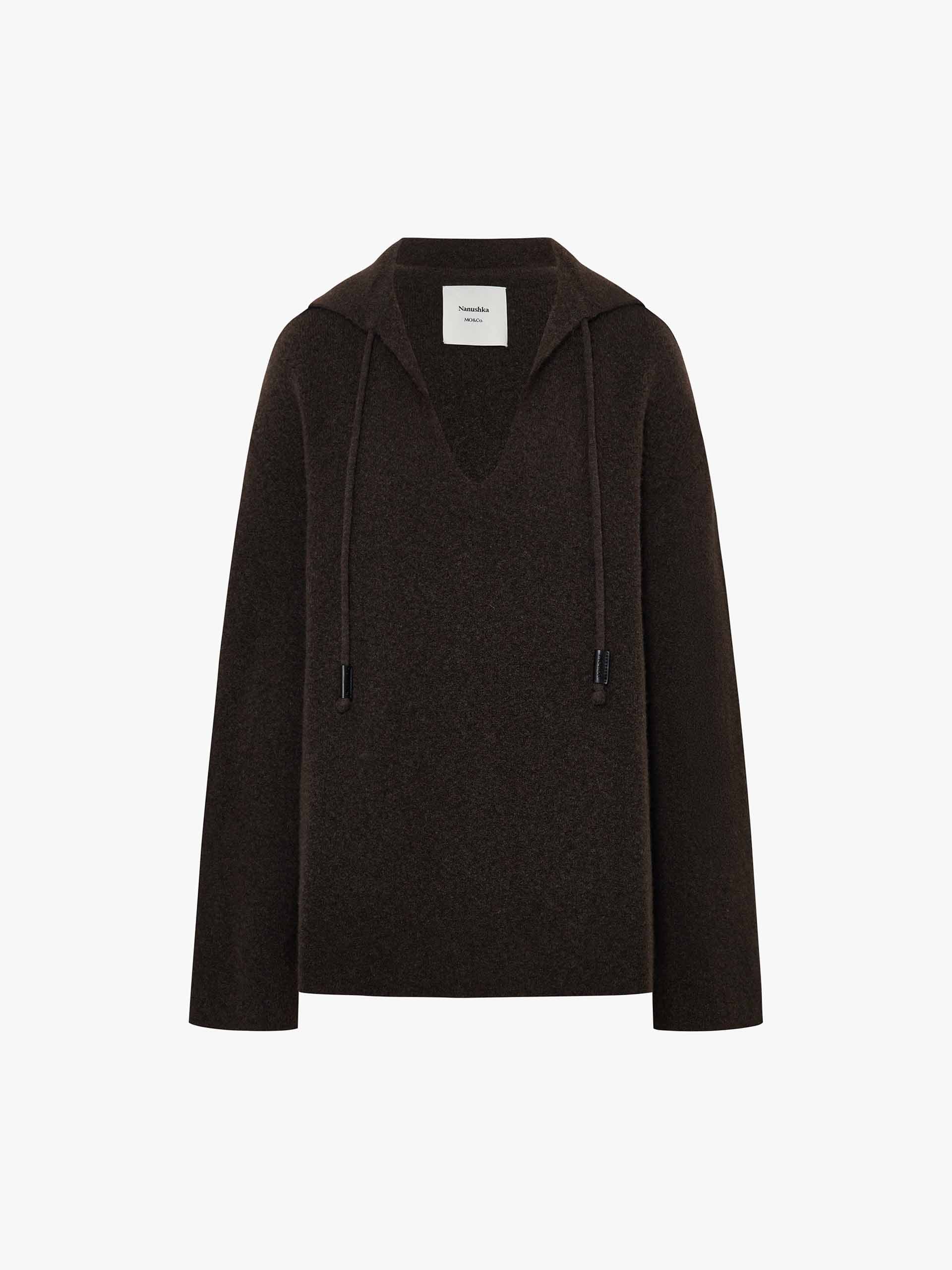 Naval Collar Relaxed Sweater - Image 8