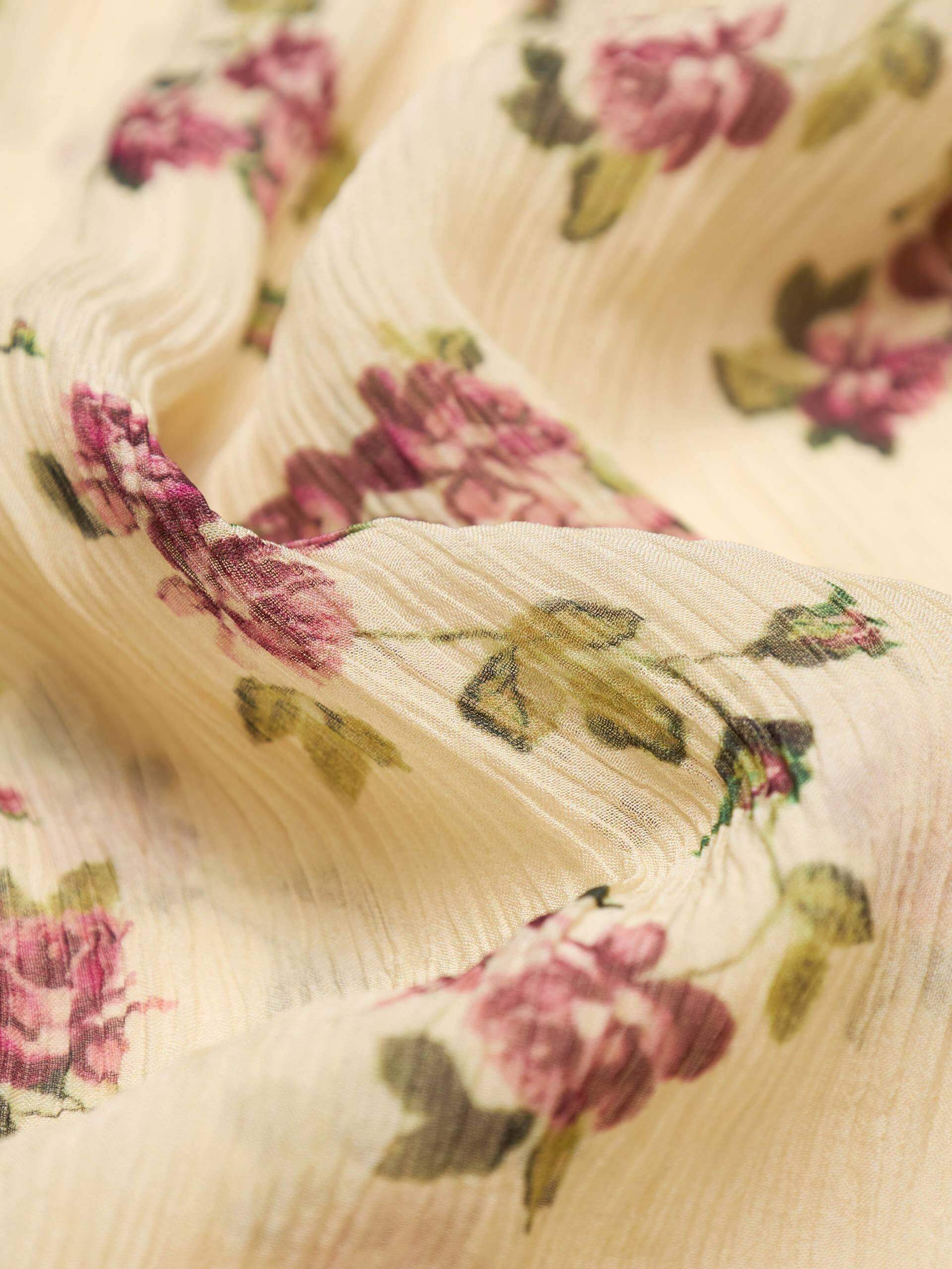 Off-shoulder Floral Blouse - Image 4