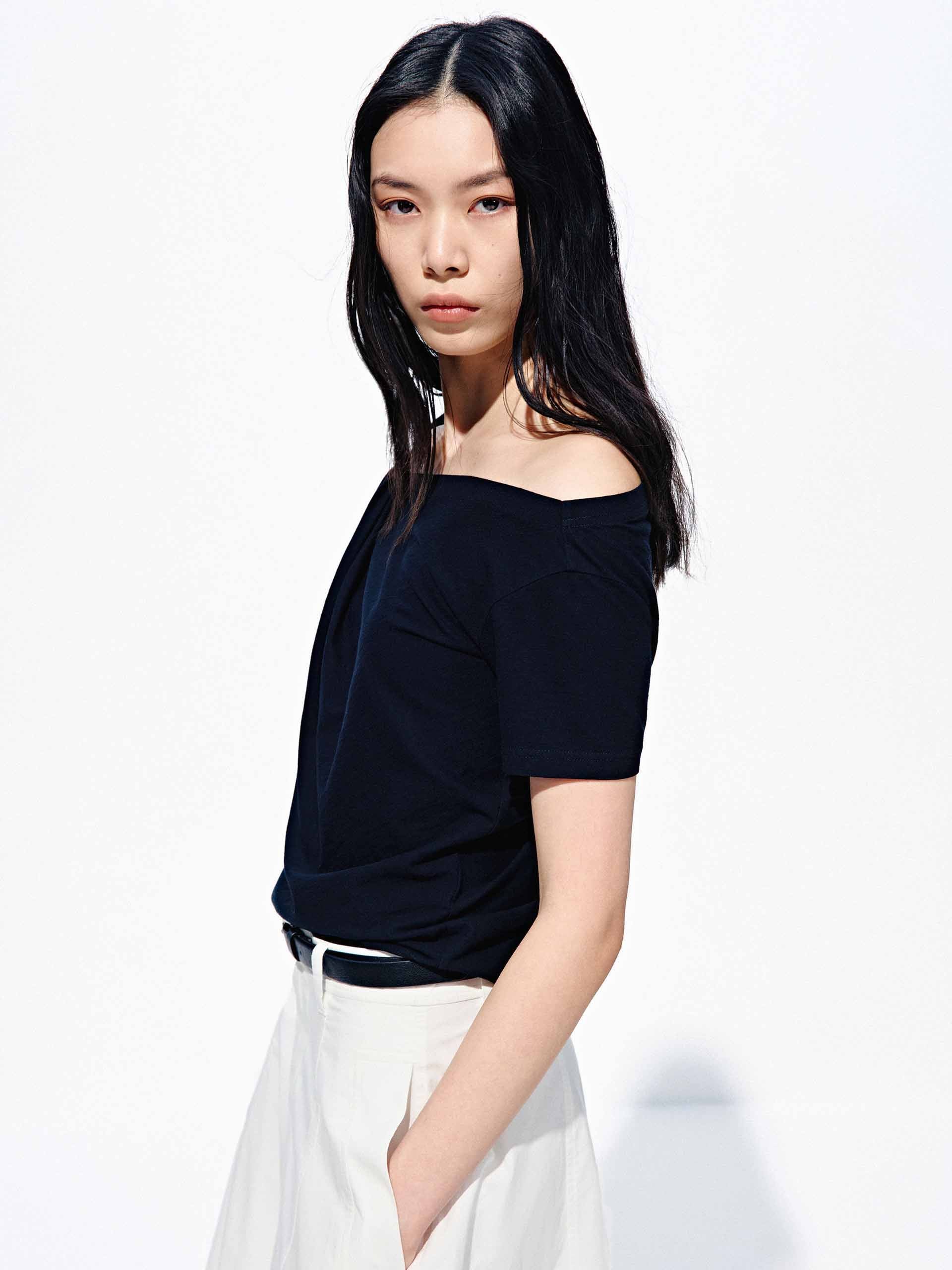Off-Shoulder Cotton Top - Image 3