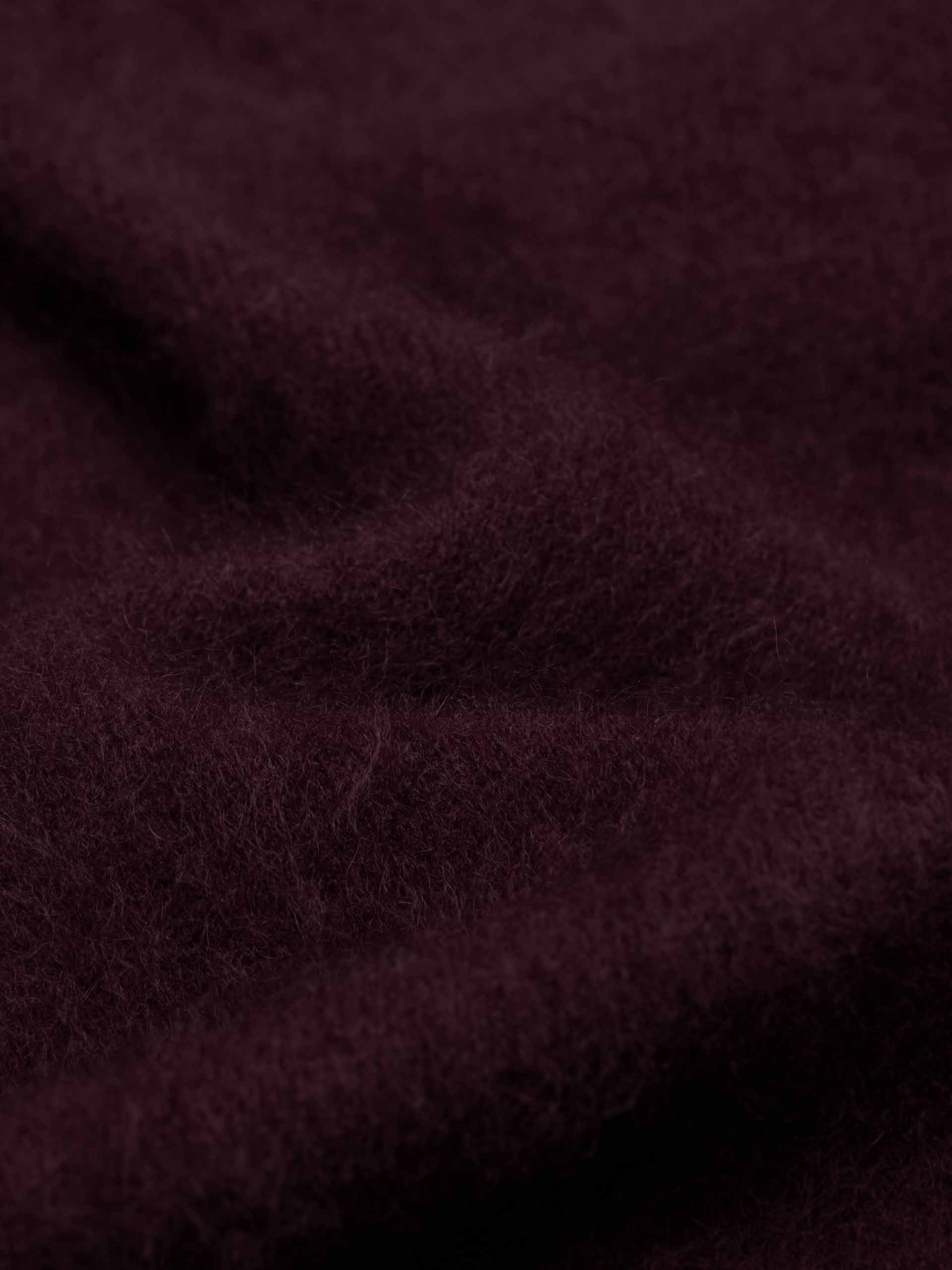 Off Shoulder Wool Cardigan - Image 4