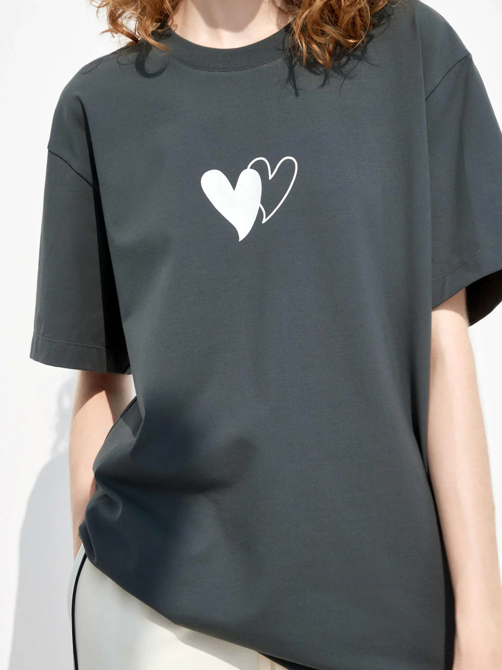 Oversized Print Cotton Tee - Image 14