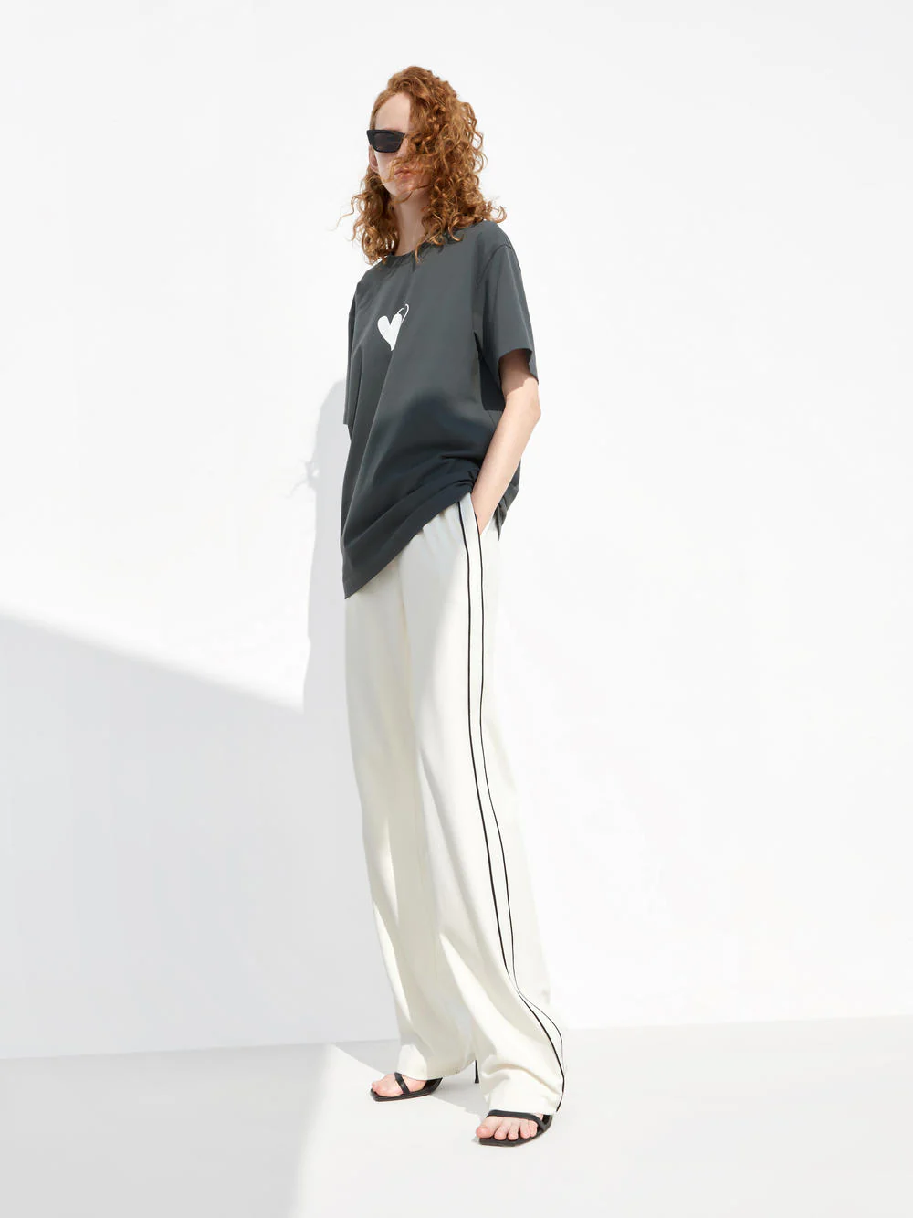 Oversized Print Cotton Tee - Image 15
