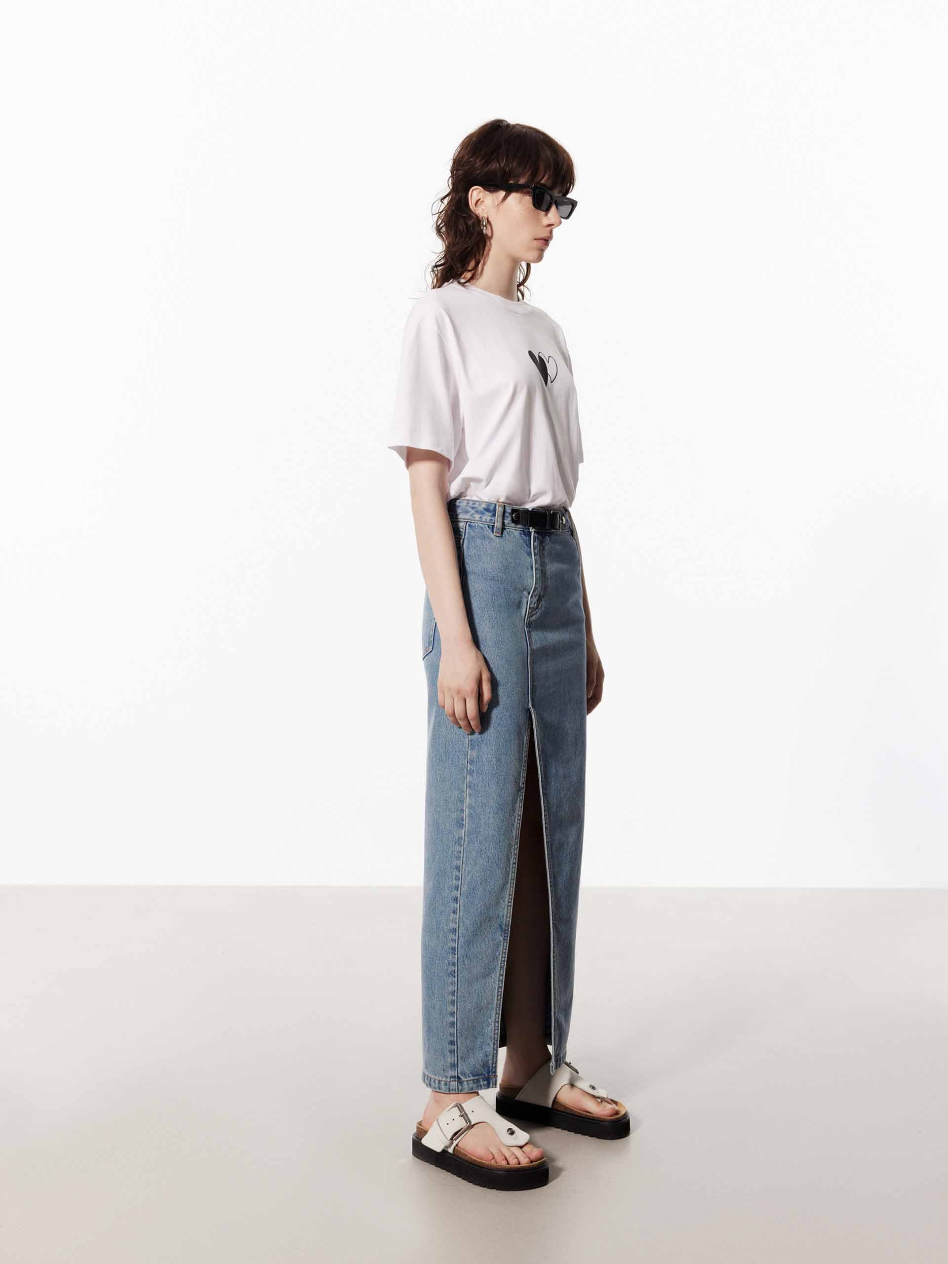 Oversized Print Cotton Tee - Image 7