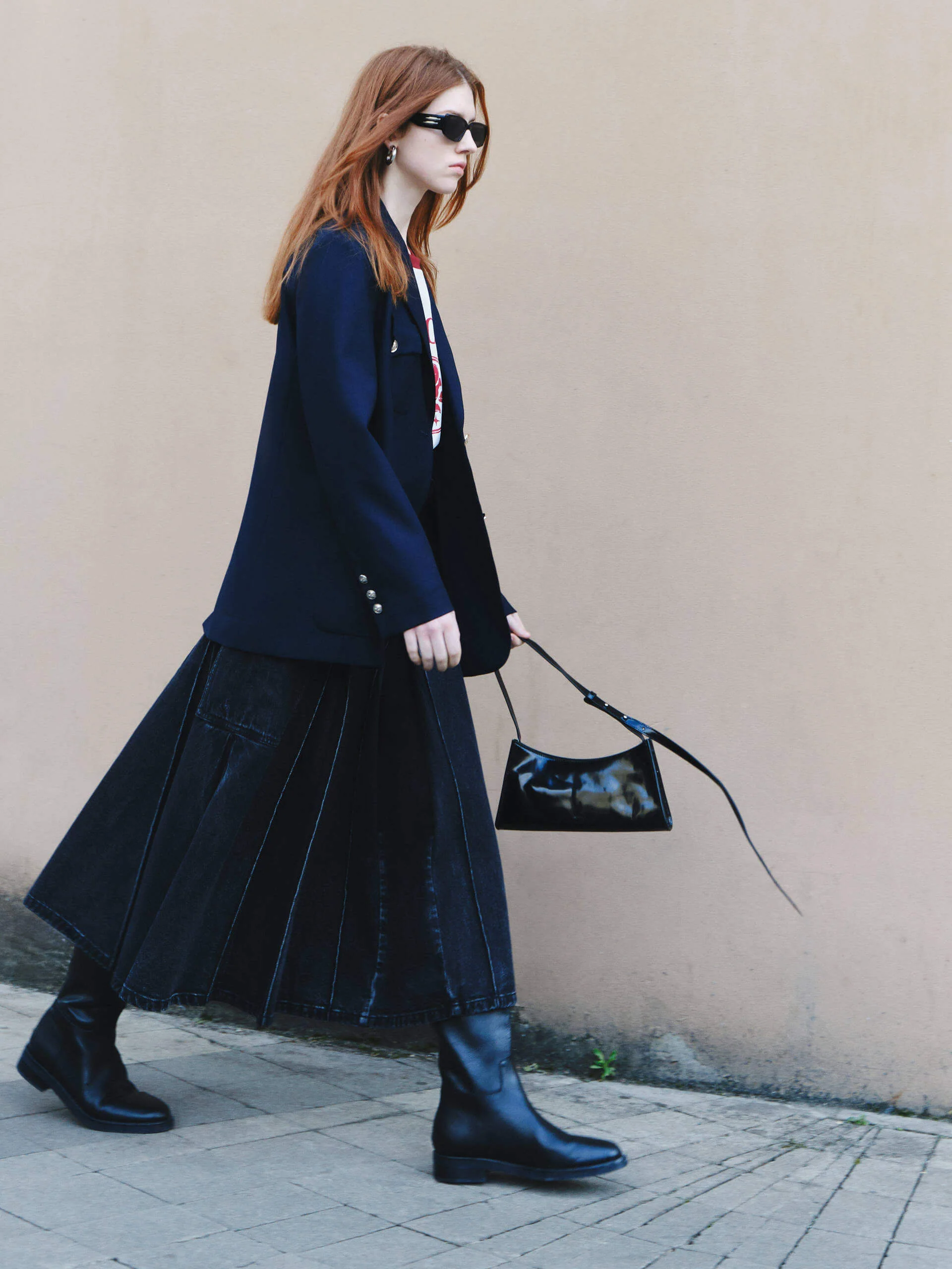 Oversized Single Breasted Blazer - Image 5