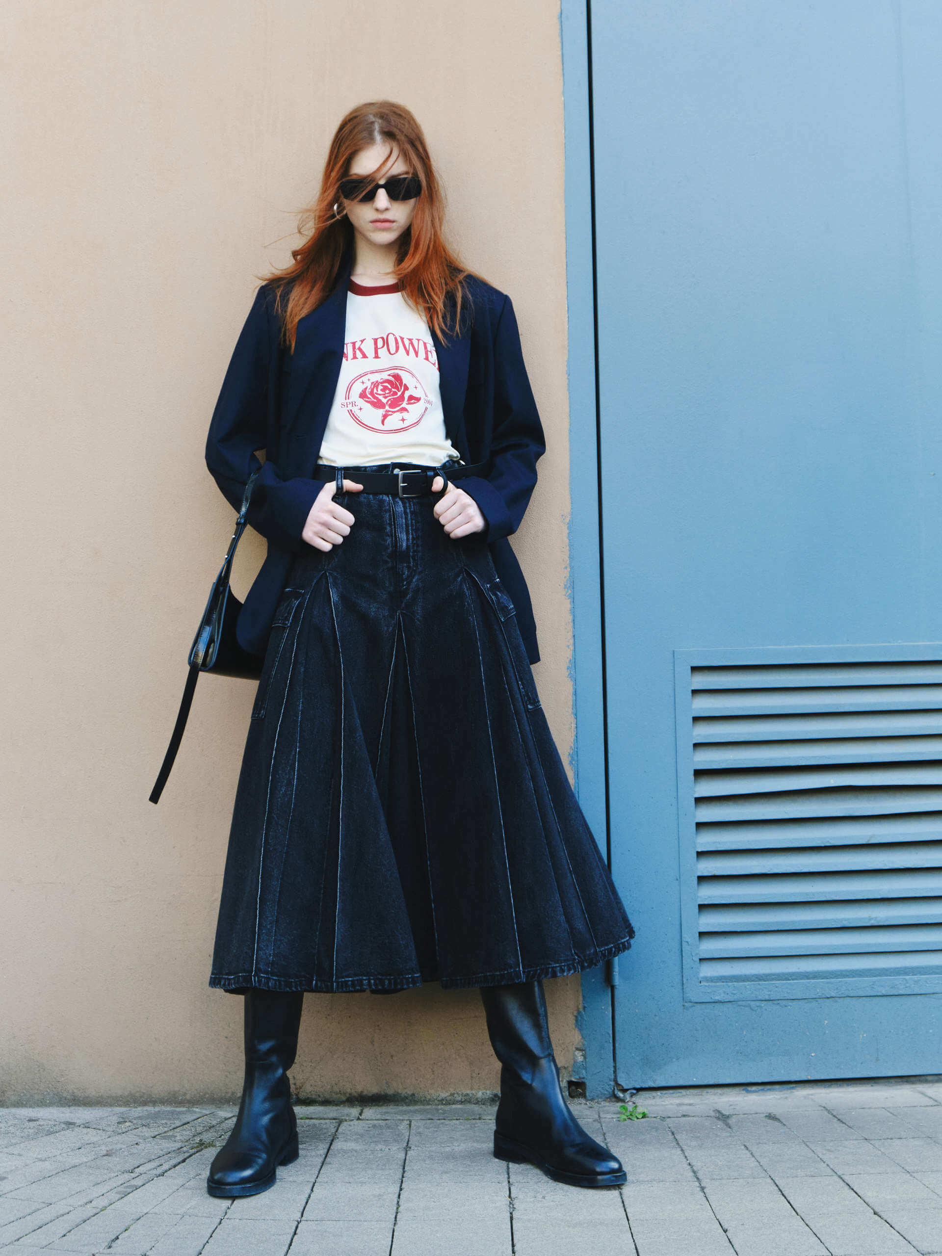 Oversized Single Breasted Blazer - Image 6