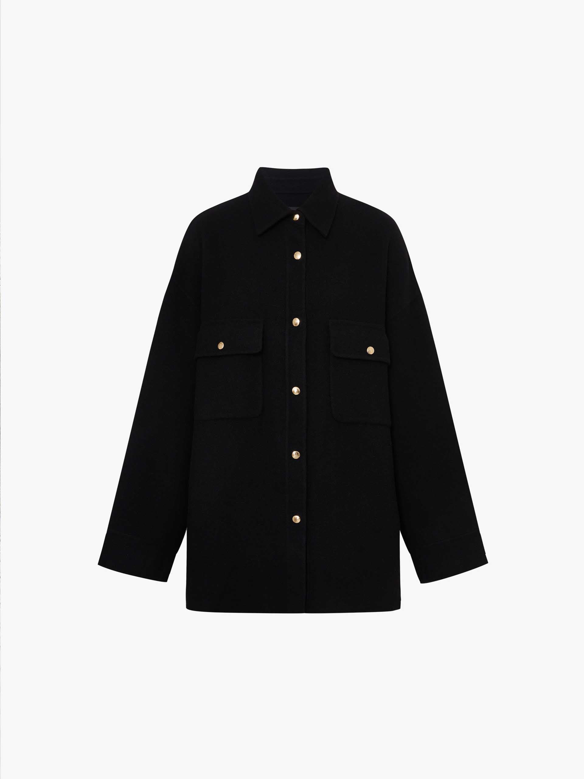 Oversized Wool Overshirt - Image 5