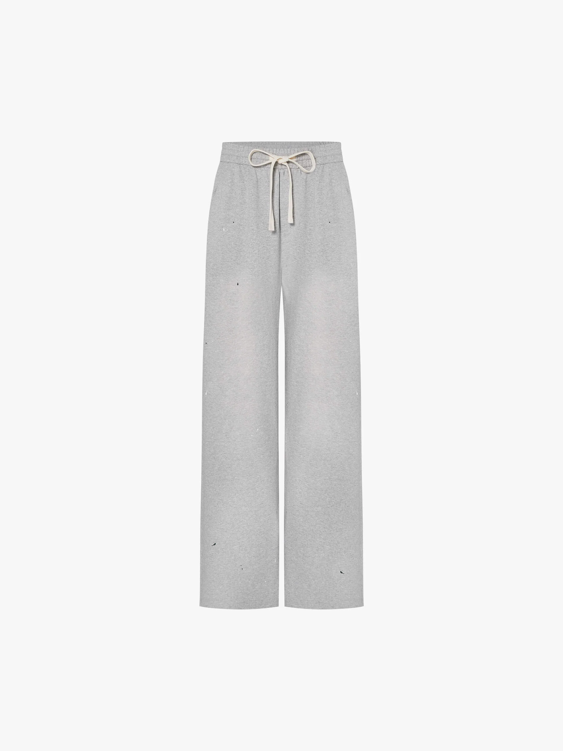 Paint Detail Cotton Pants - Image 5