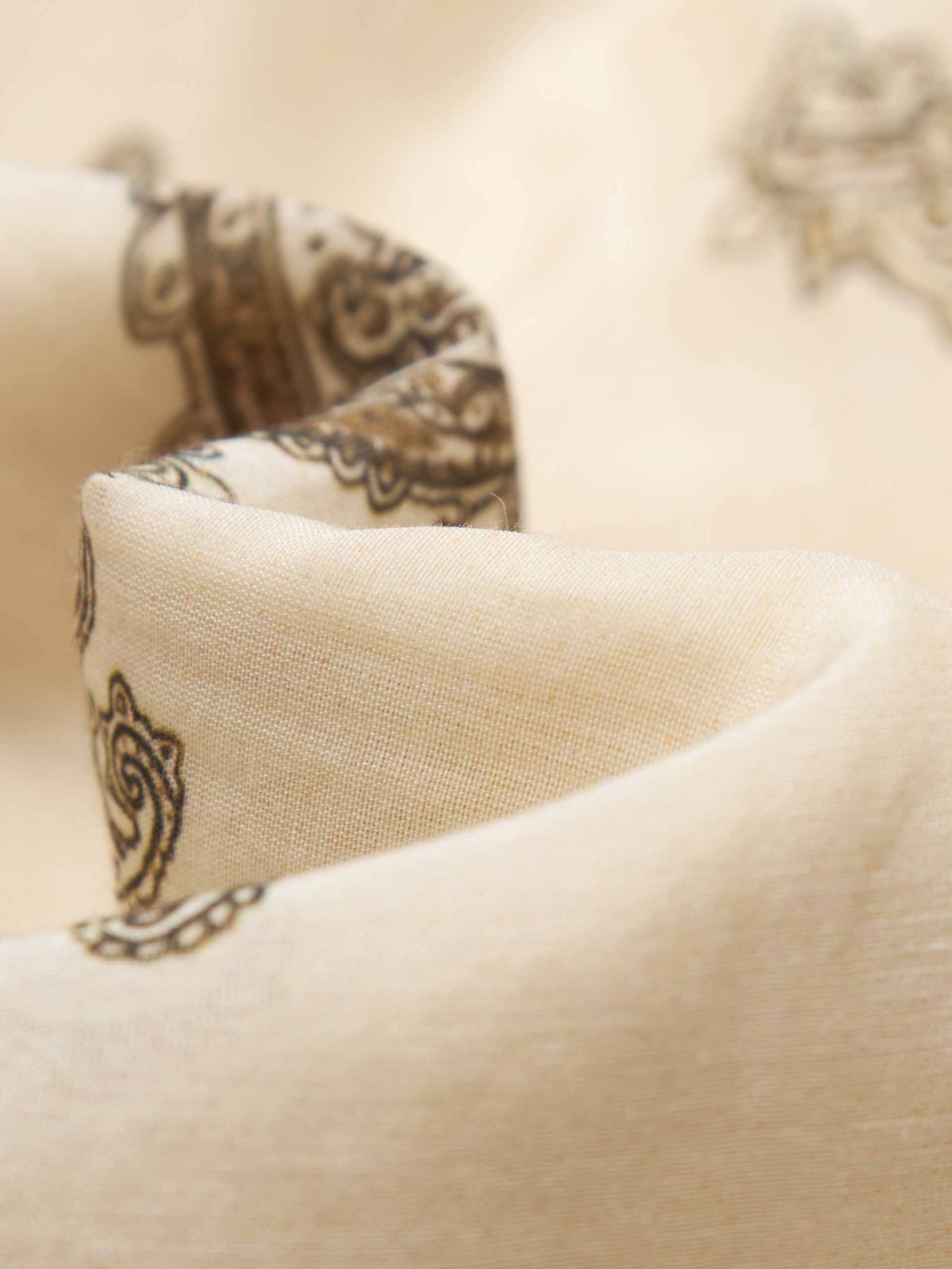 Paisley Pattern Tiered Skirt - Image 4