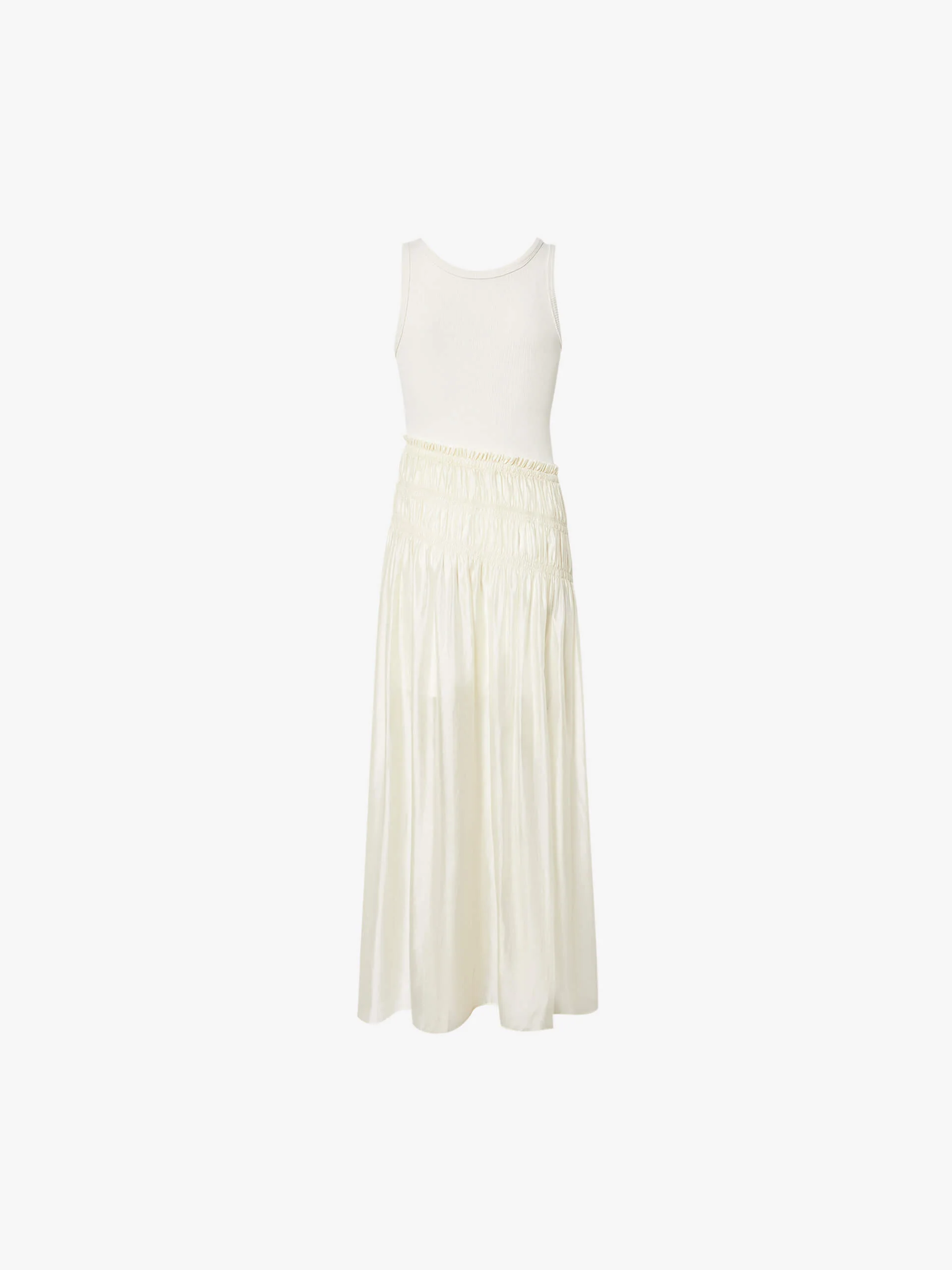 Paneled Detail Sleeveless Dress - Image 10