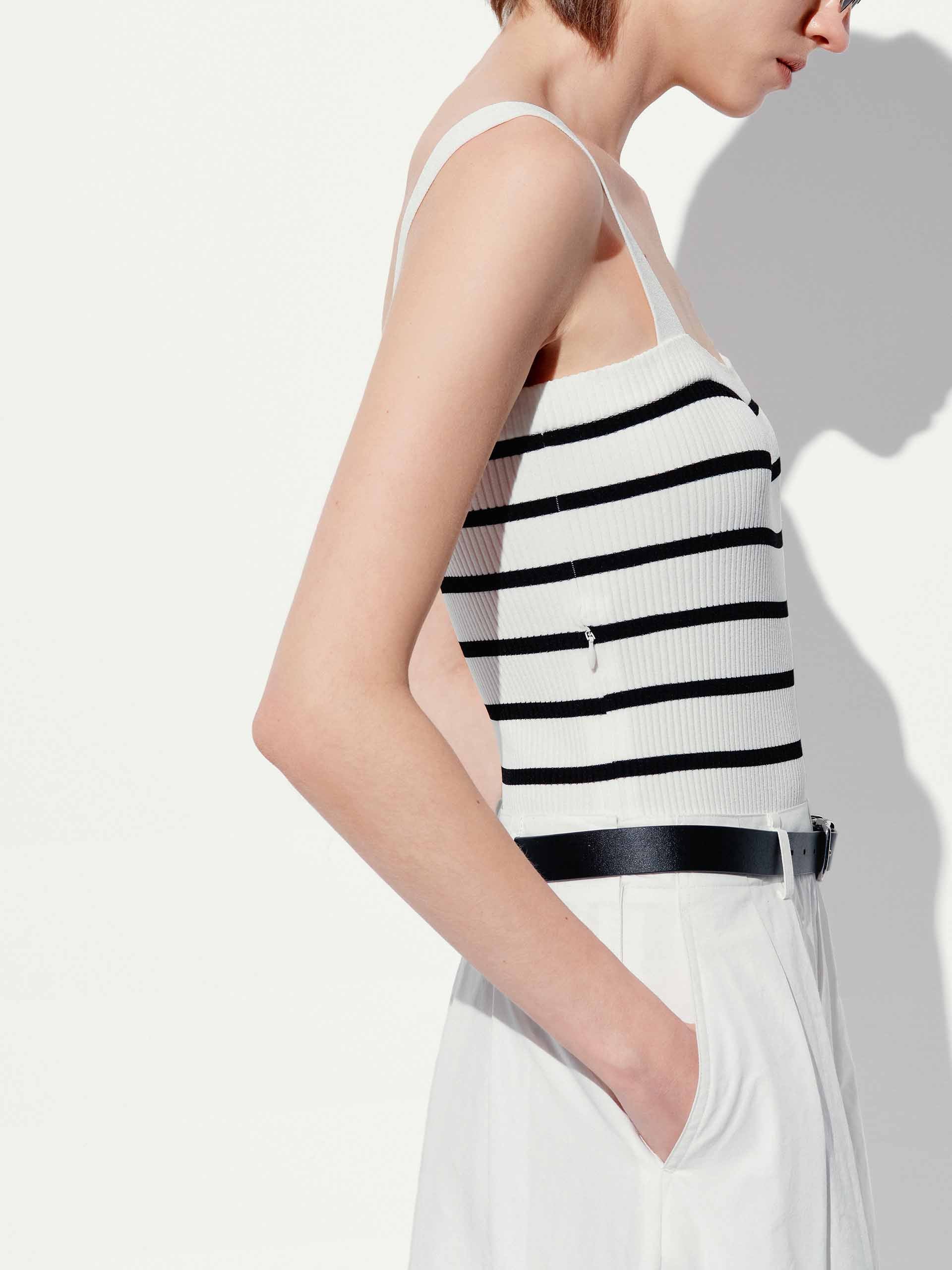 Paneled Detail Tank Dress - Image 6