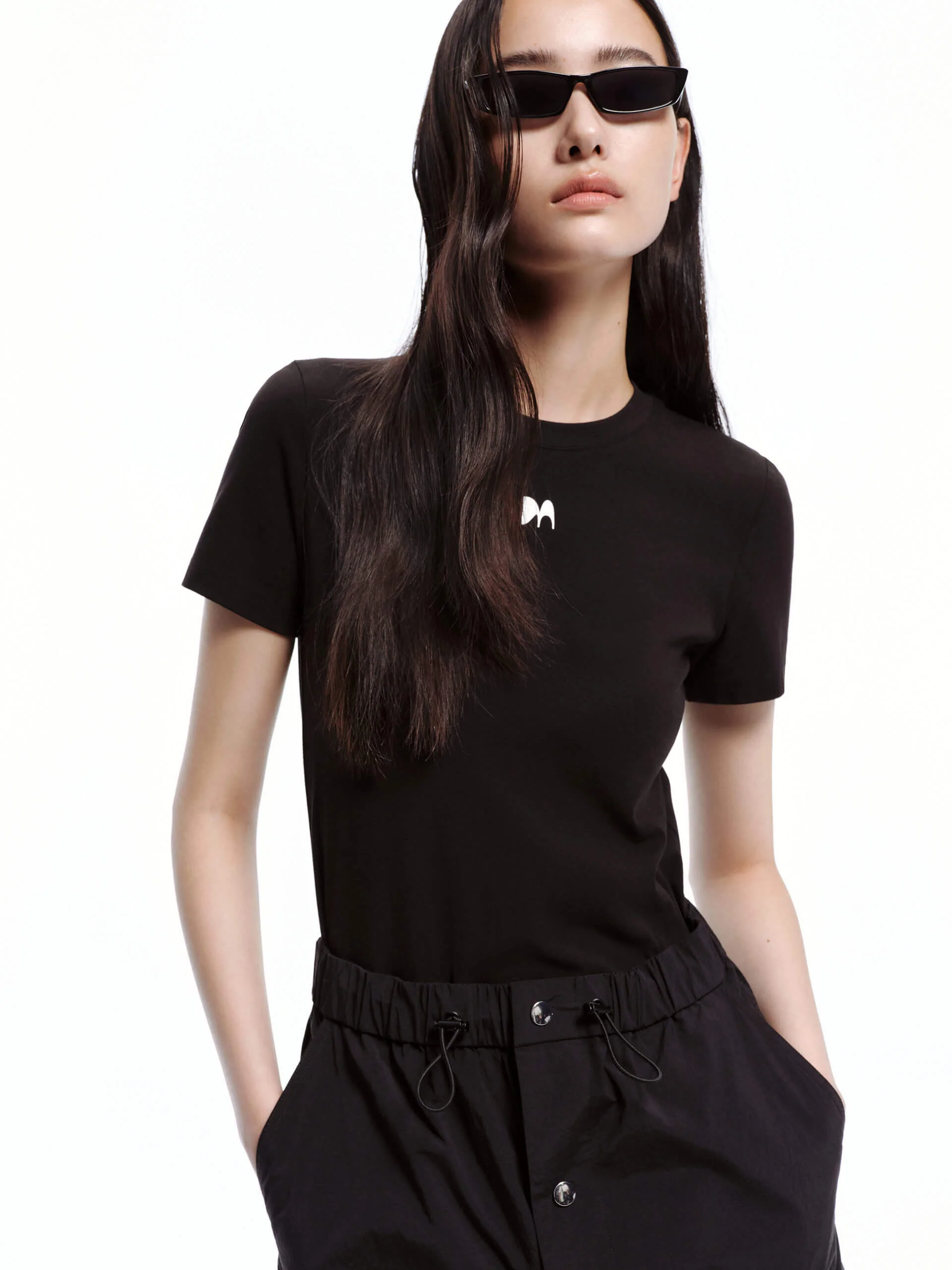 Paneled Drawstring Waist Dress - Image 3