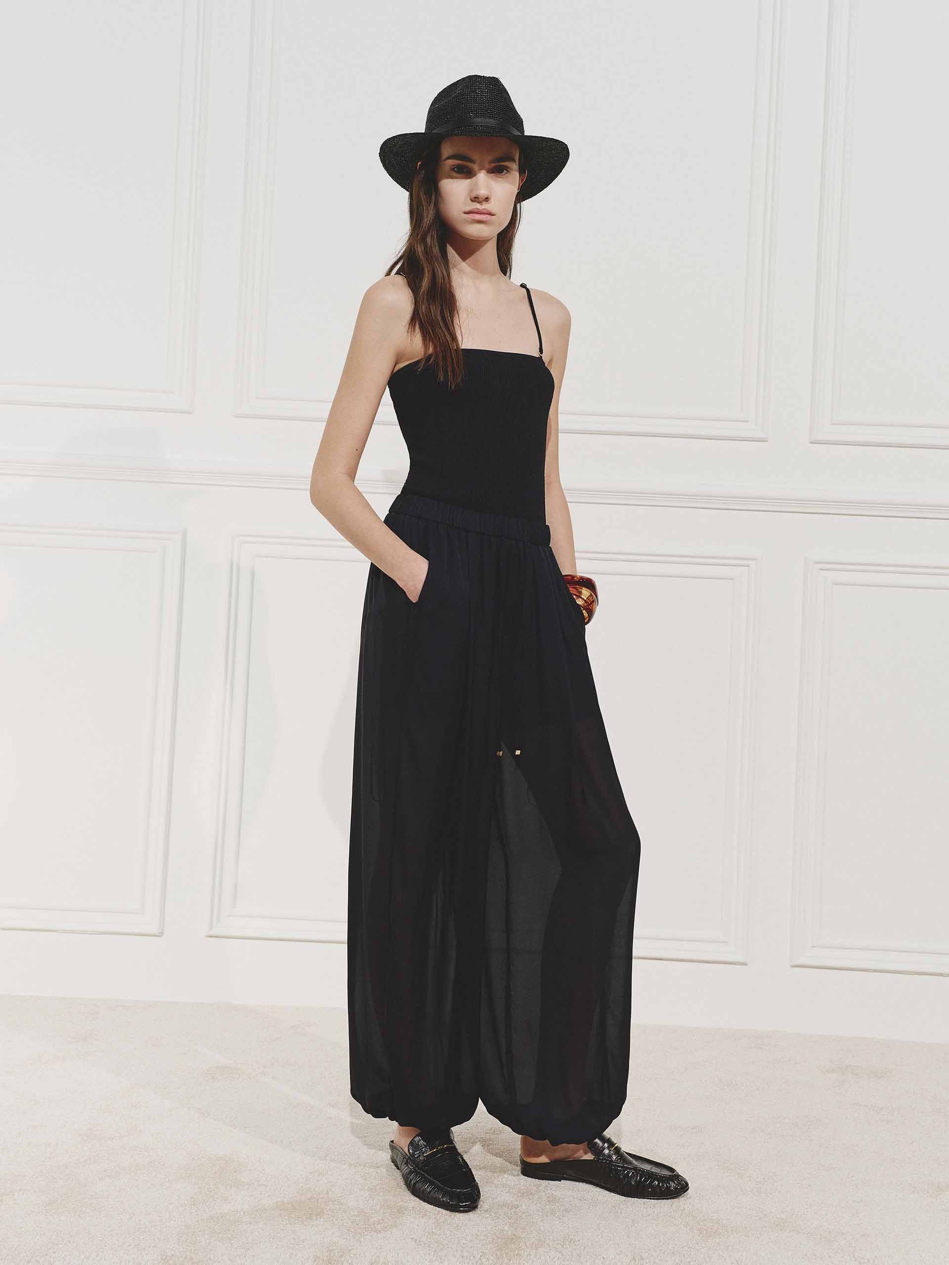 Paneled Tank Jumpsuit
