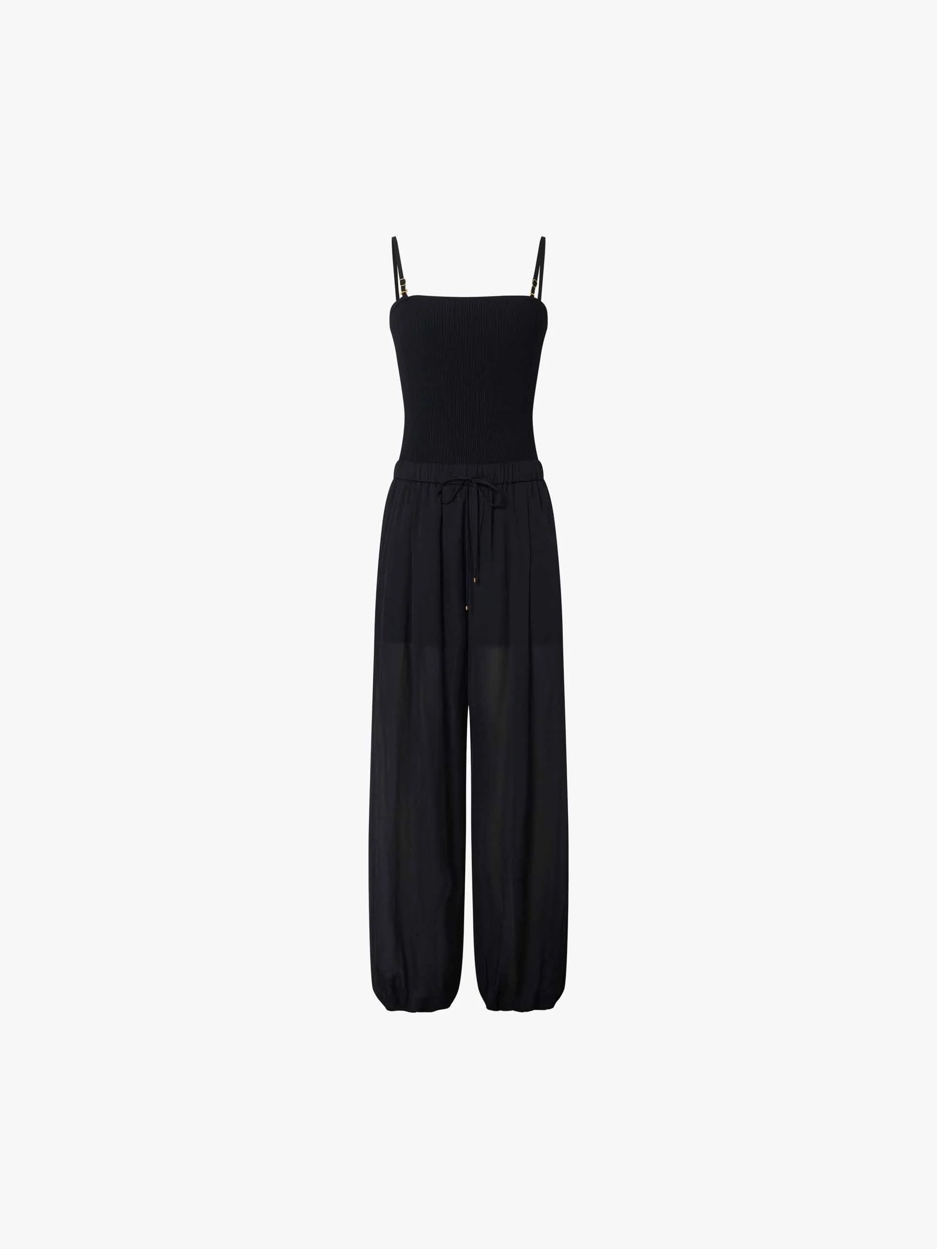 Paneled Tank Jumpsuit - Image 5