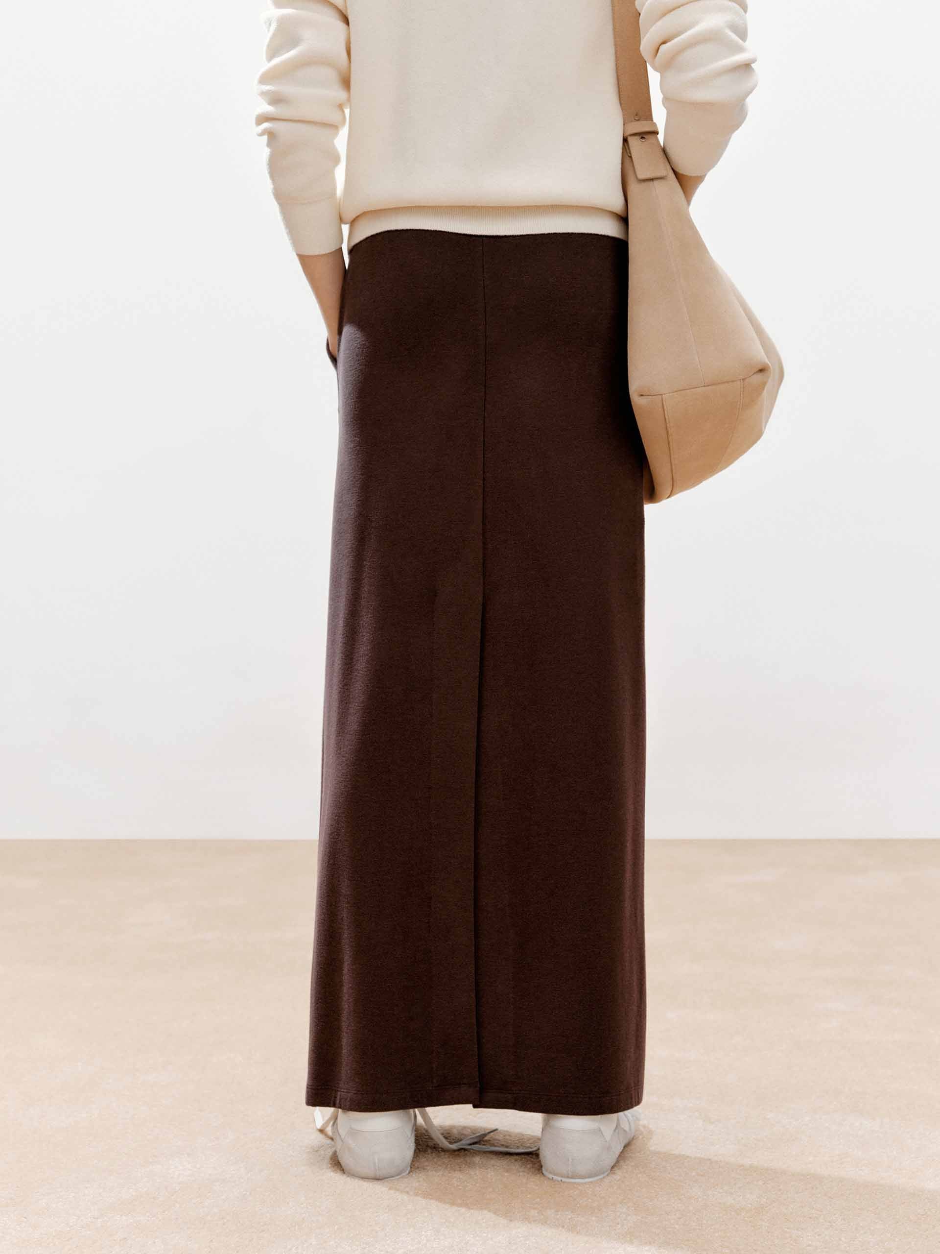 Paneled Waistband Drawstring Skirt - Image 6