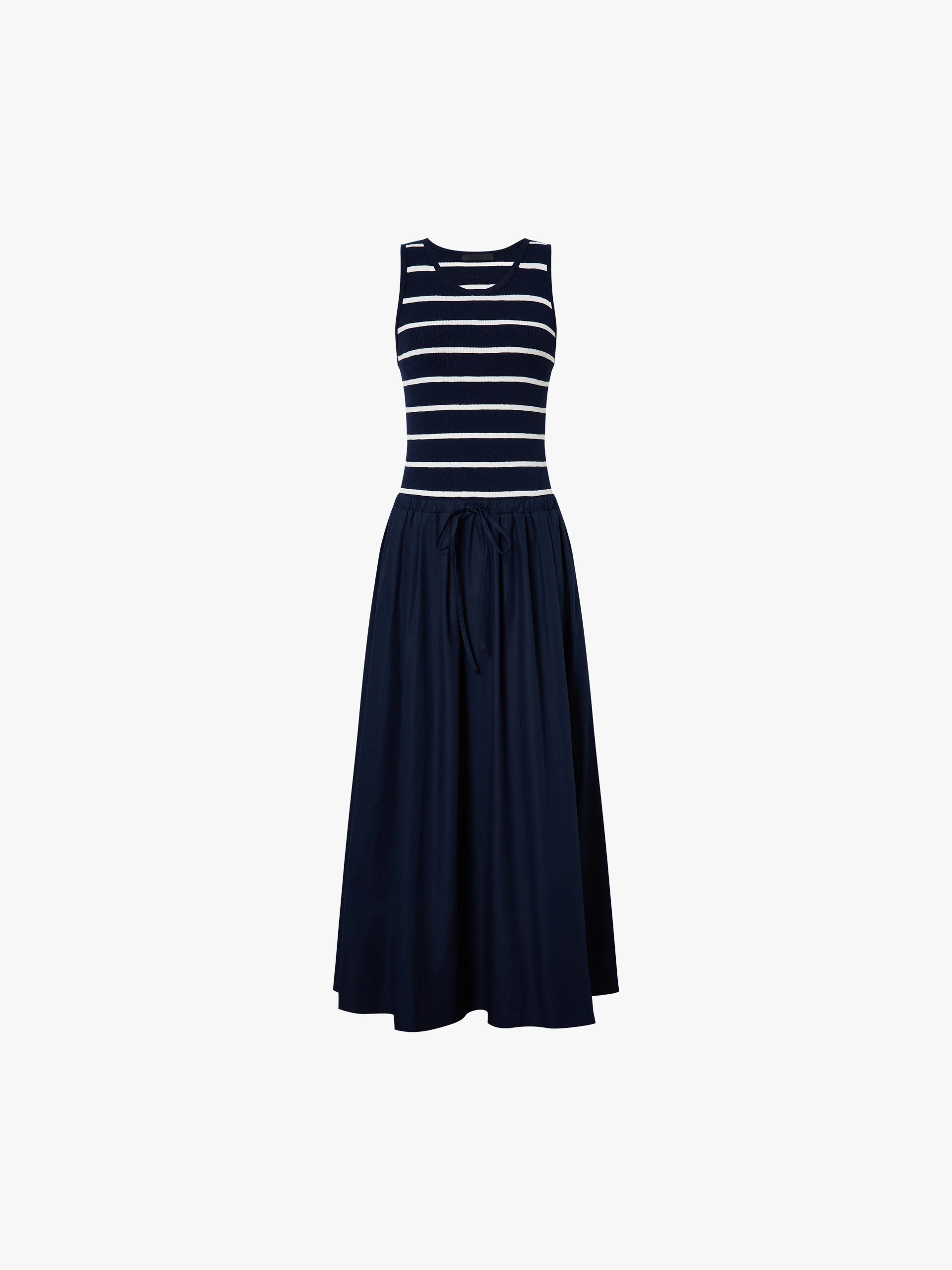 Panelled Striped Tank Dress - Image 13