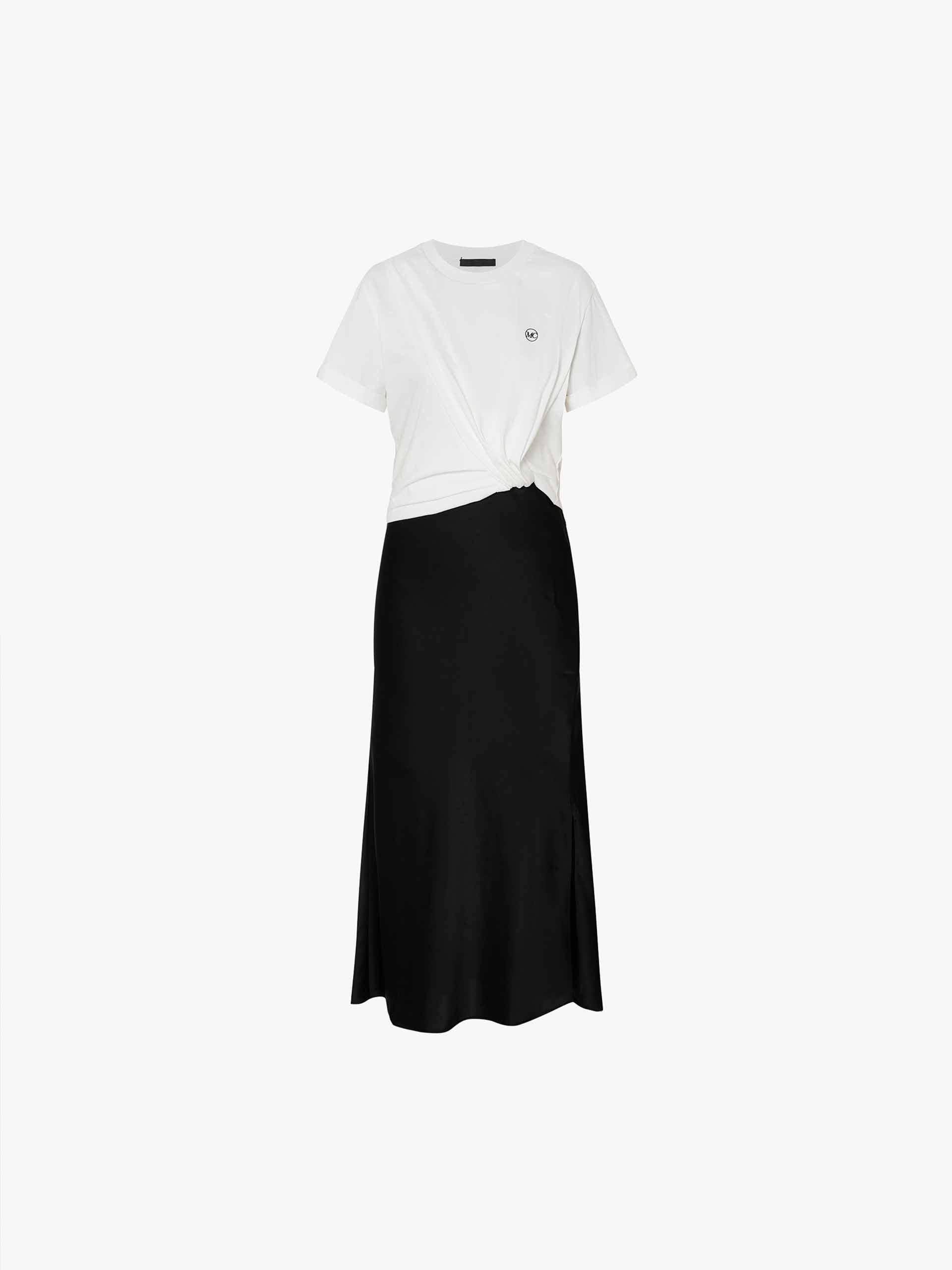 Panled Twist Detail Dress - Image 12