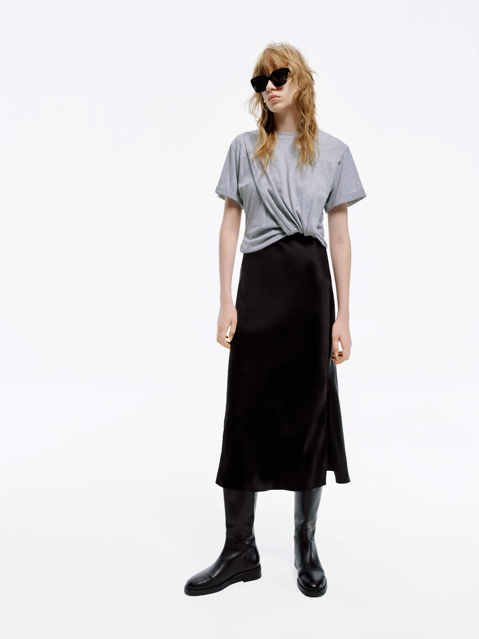 Panled Twist Detail Dress - Image 6