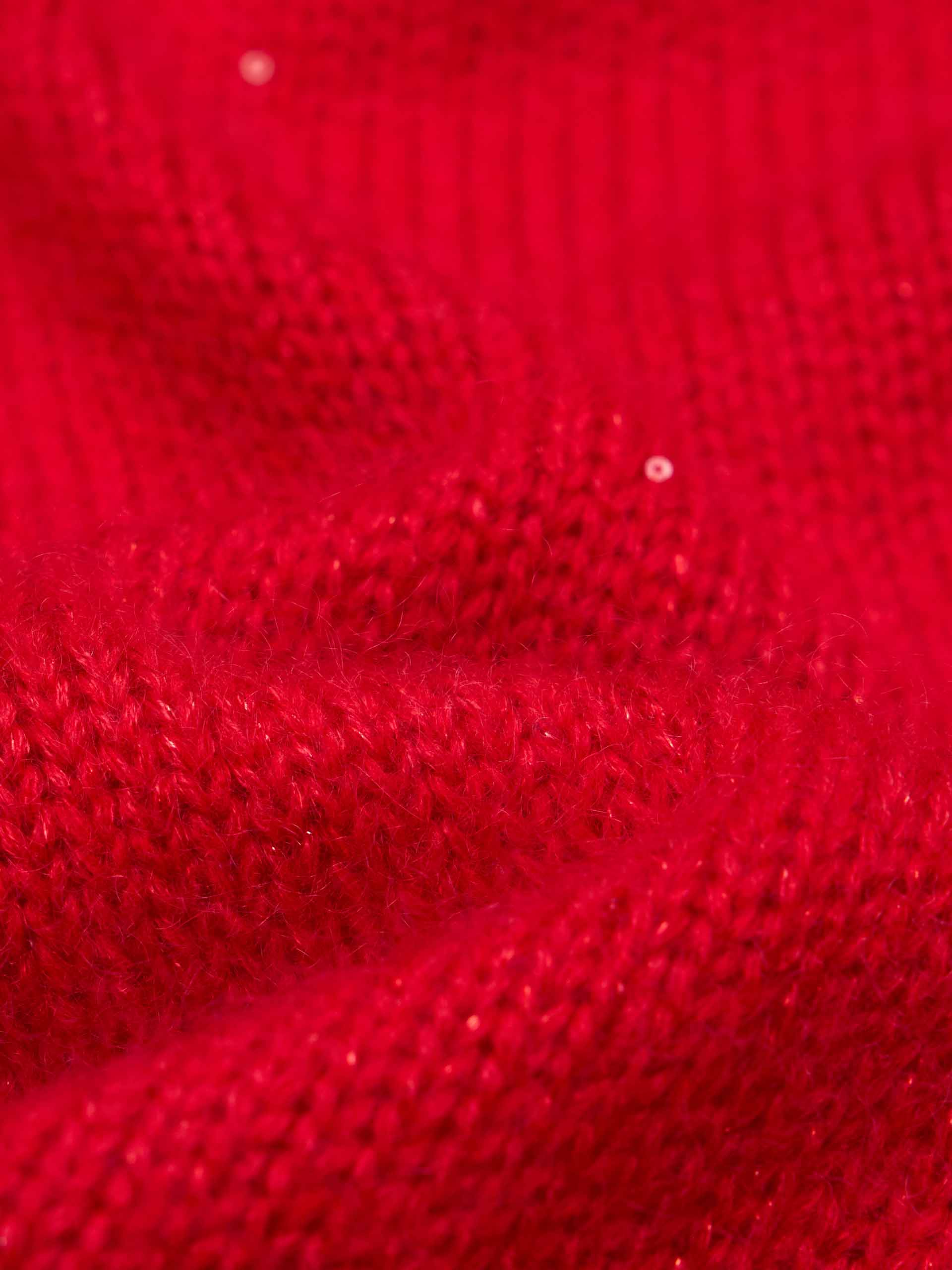 Patch Pocket Knitted Cardigan - Image 4