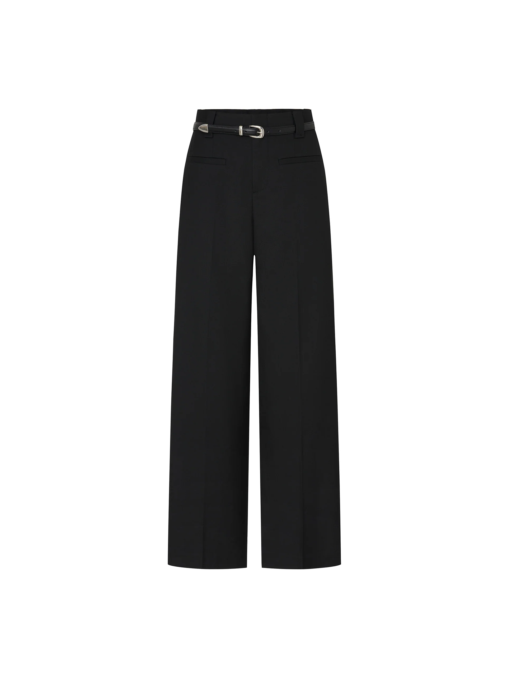 Patch pockets Straight Pants - Image 5