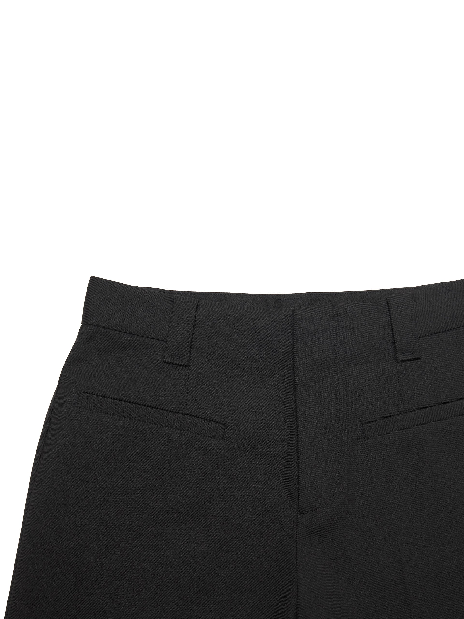 Patch pockets Straight Pants - Image 8