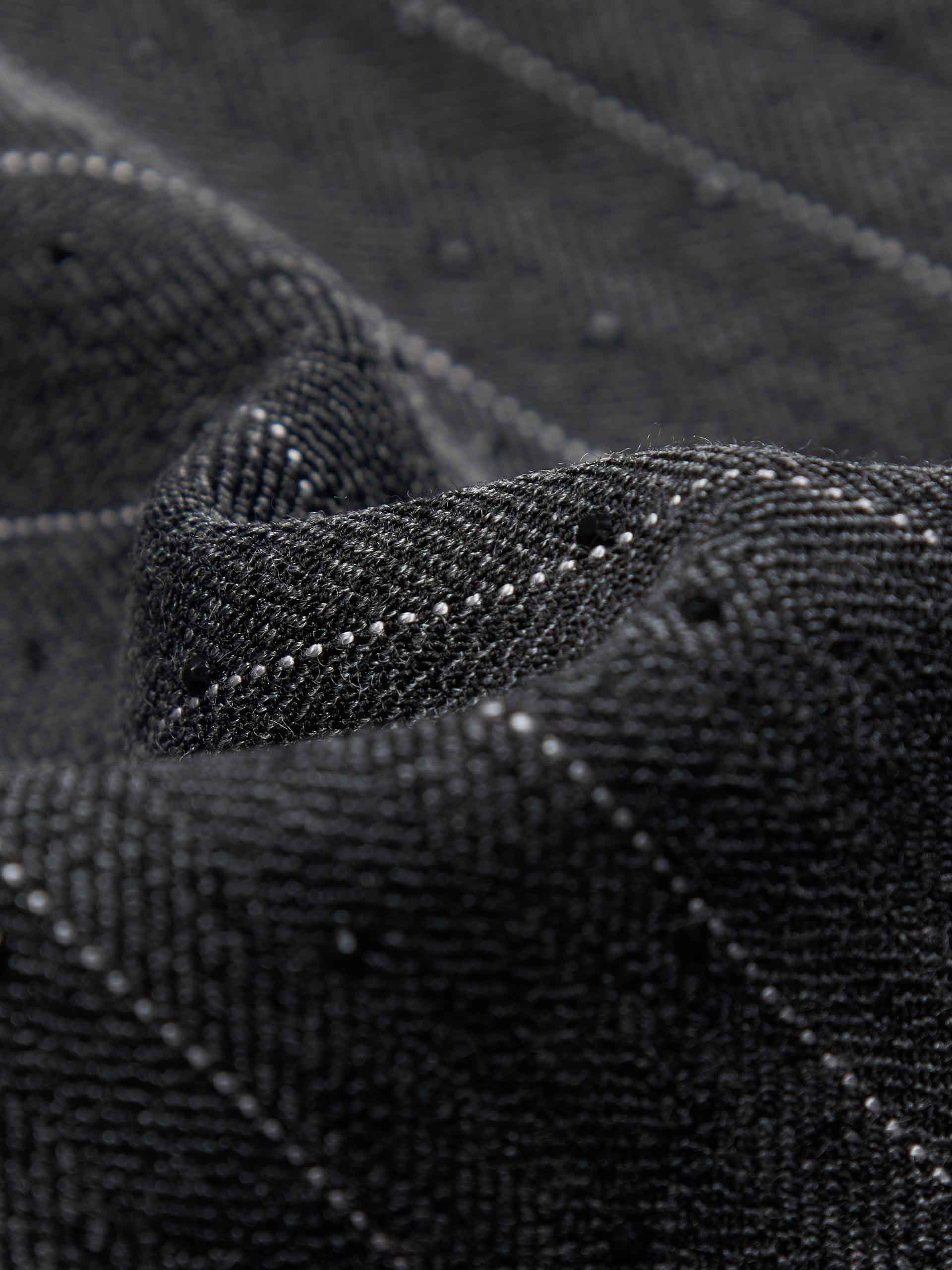Pinstripe Structured Blazer - Image 4