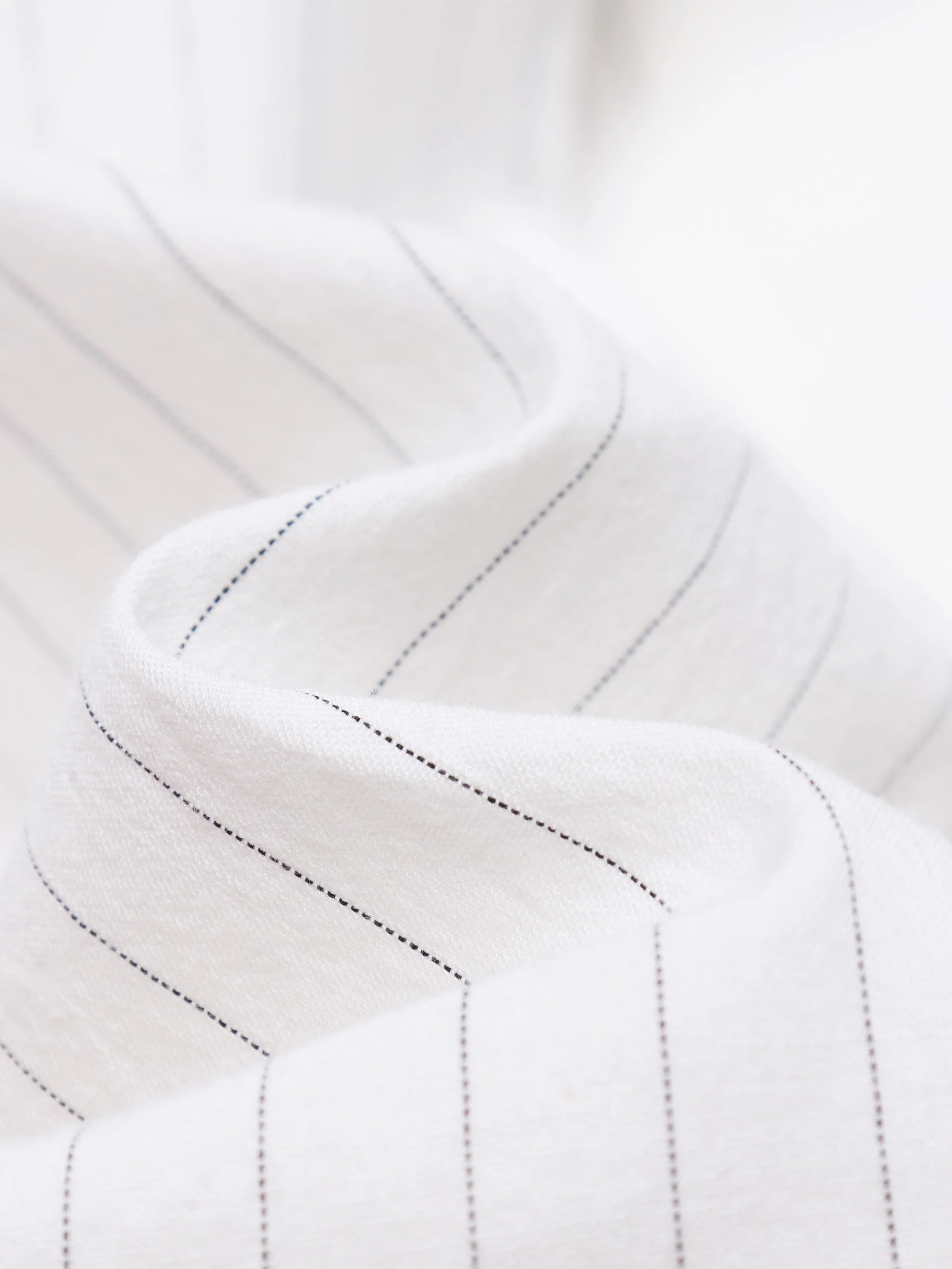 Pinstripe V-neck Mini Dress - Image 4