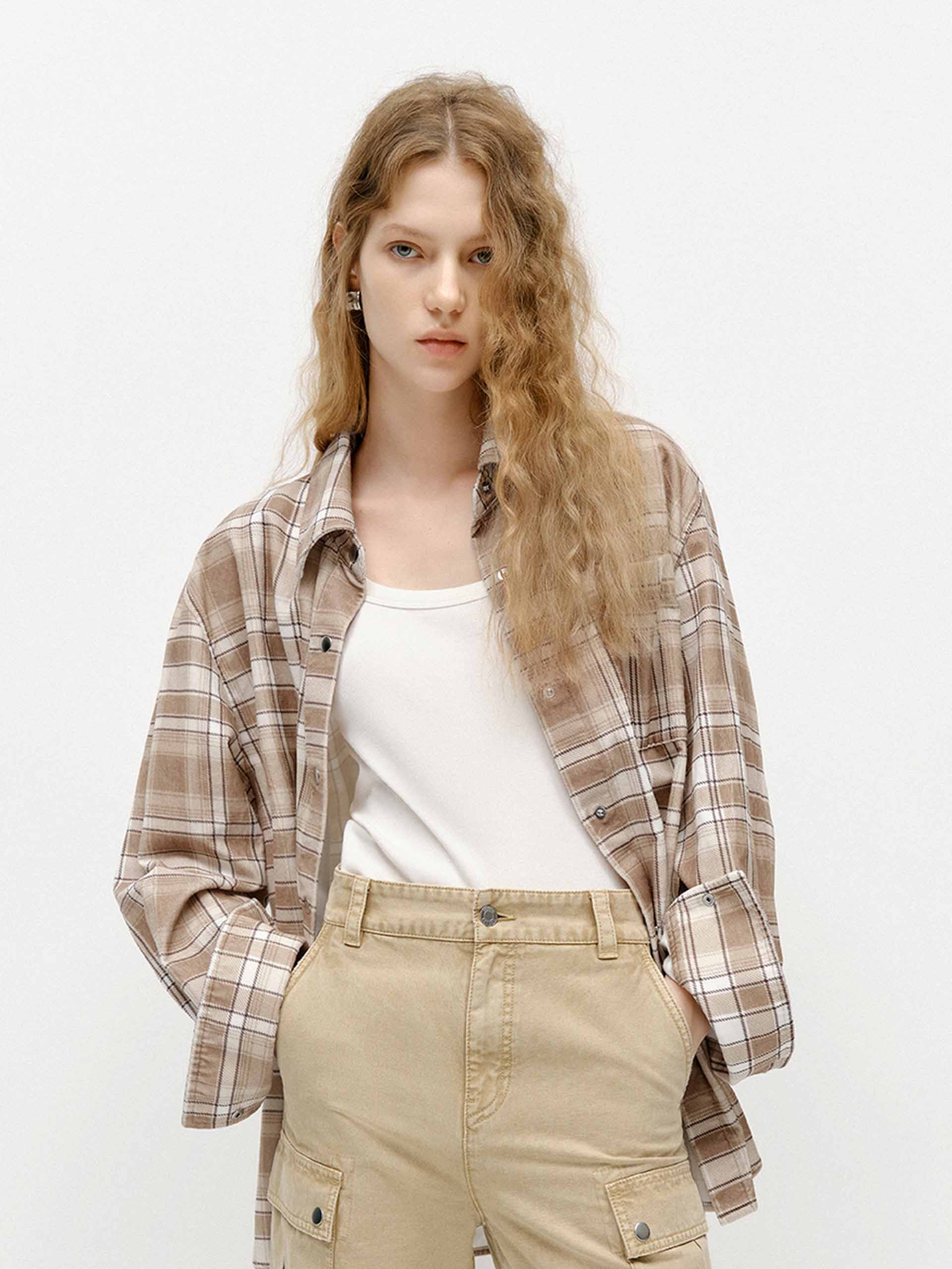 Plaid Cotton Shirt