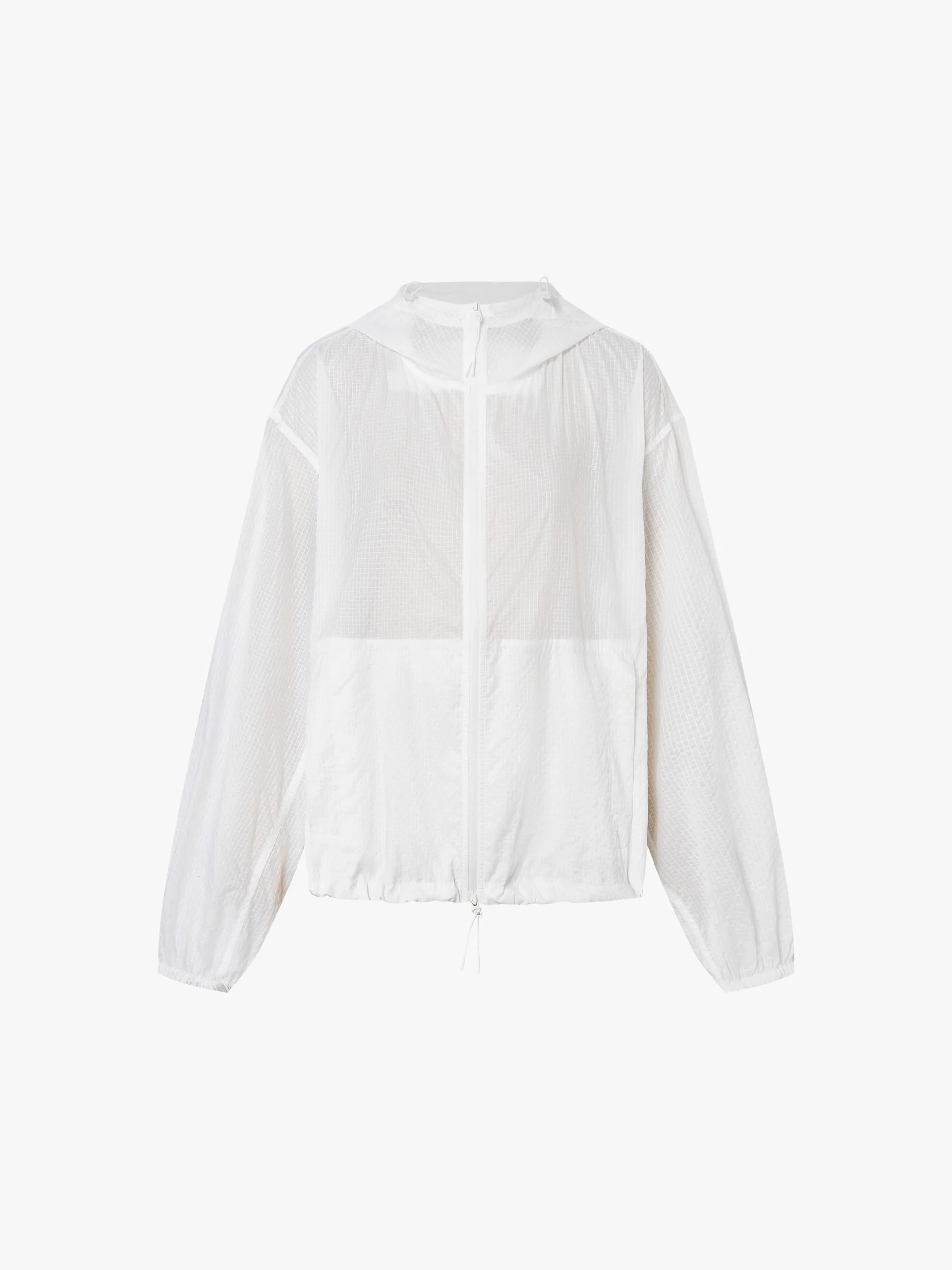 Plaid Zipper Hooded Jacket - Image 12