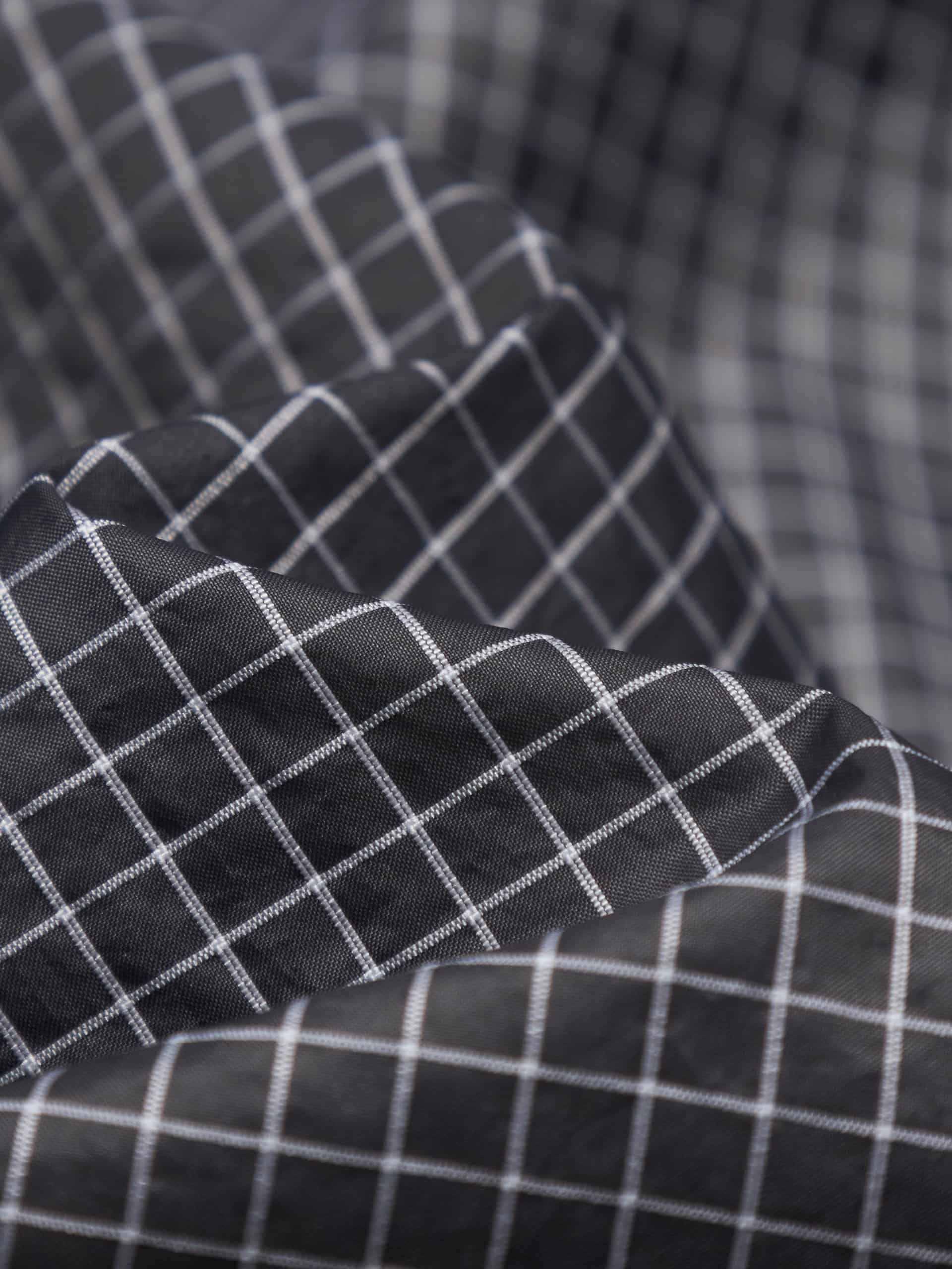 Plaid Zipper Hooded Jacket - Image 4