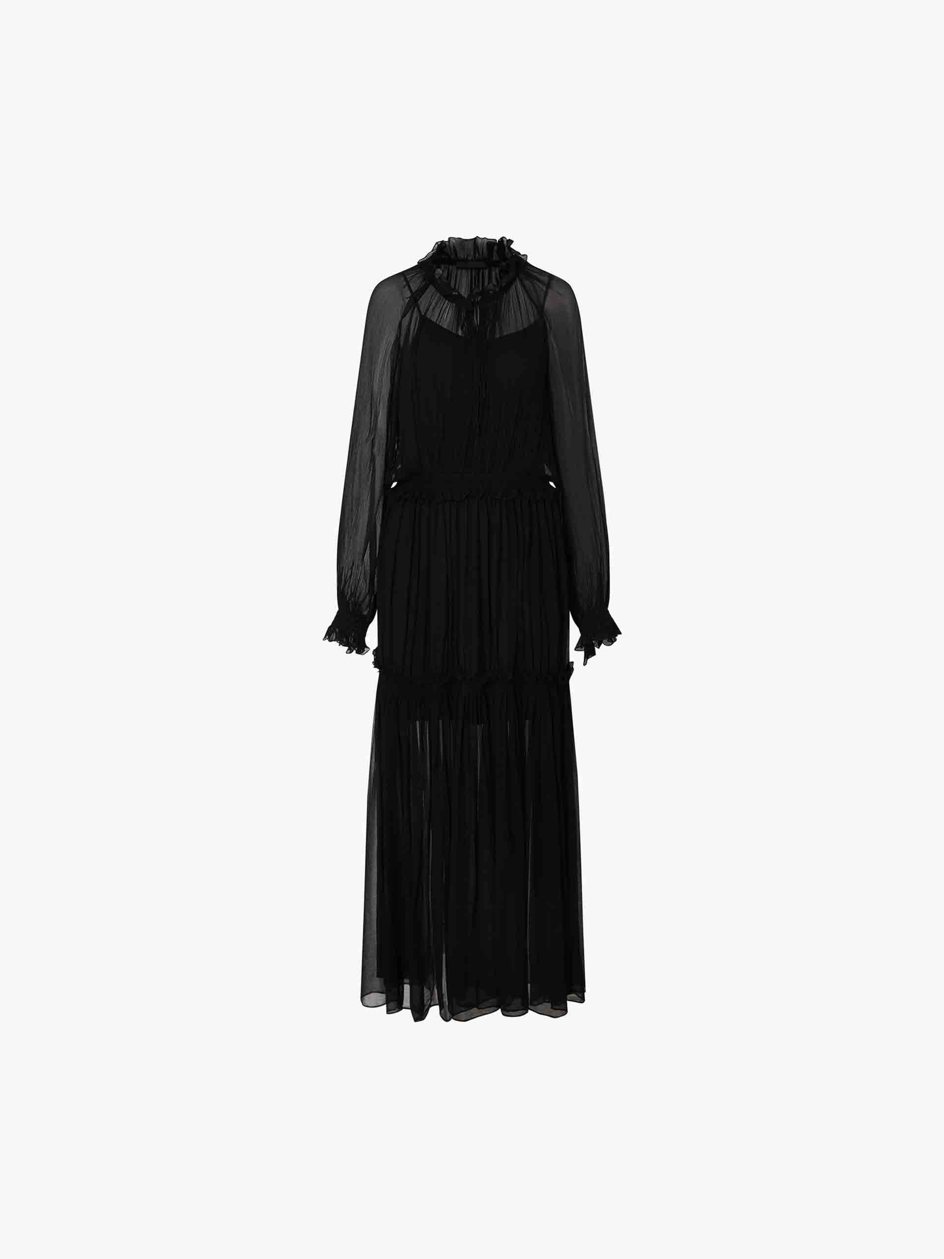 Pleated Flowy Maxi Dress - Image 6