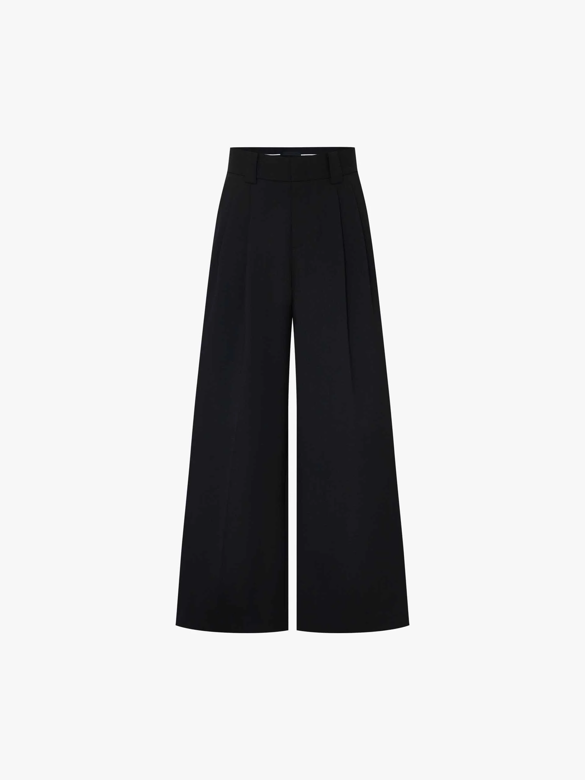 Pleated Relaxed Trousers - Image 5